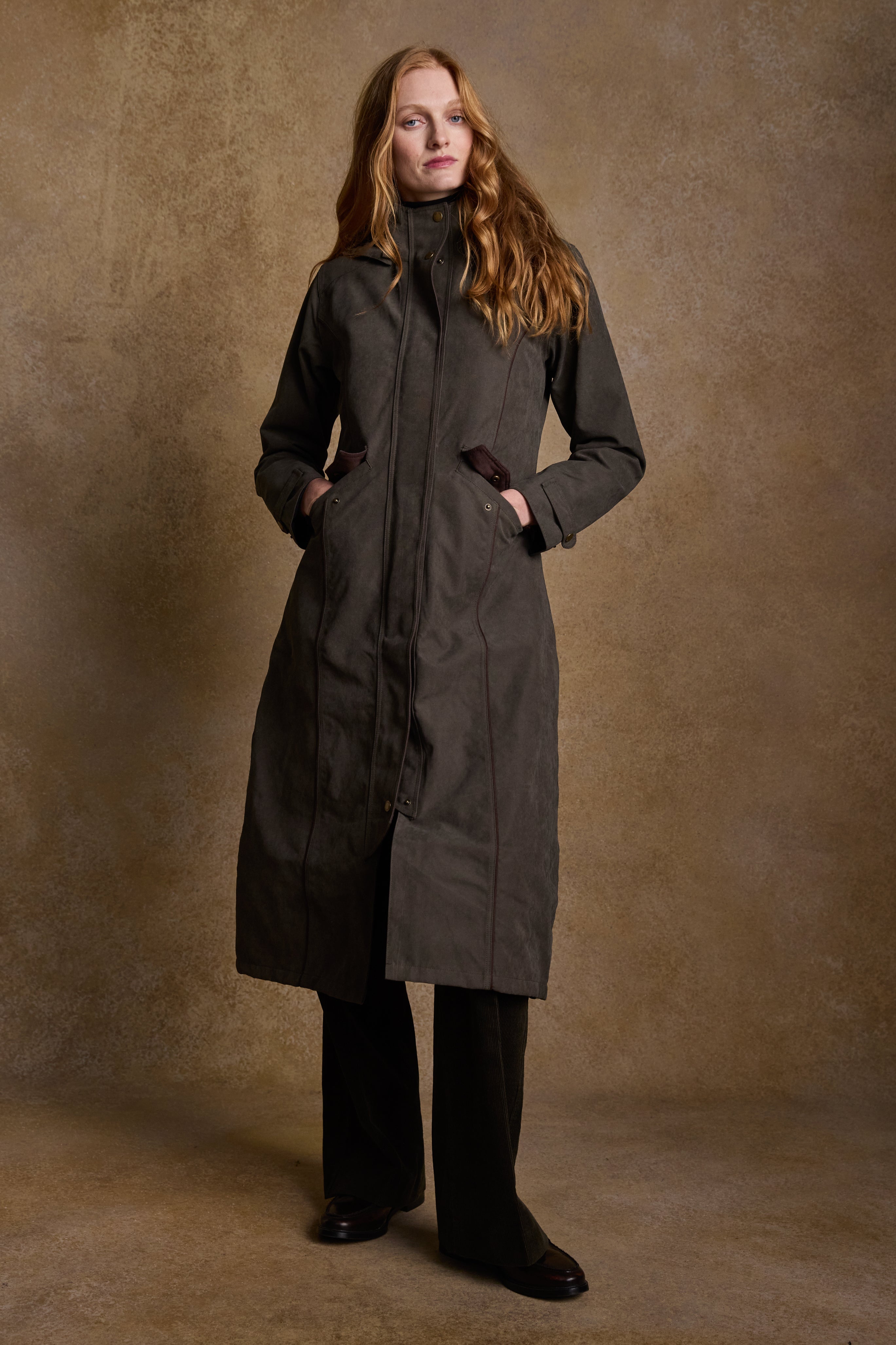 Manteau imperméable Erin - Olive