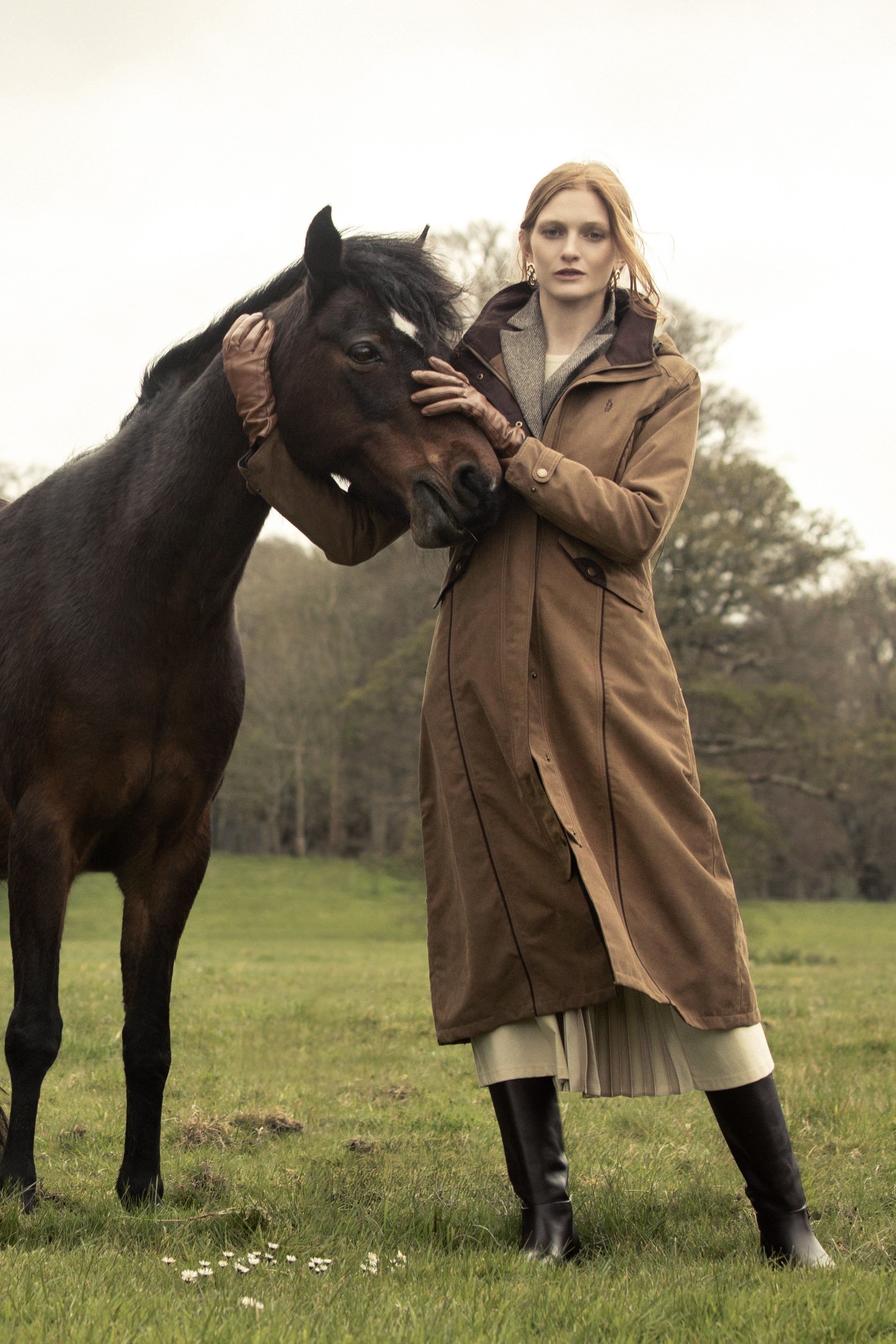 Erin Waterproof Coat - Camel