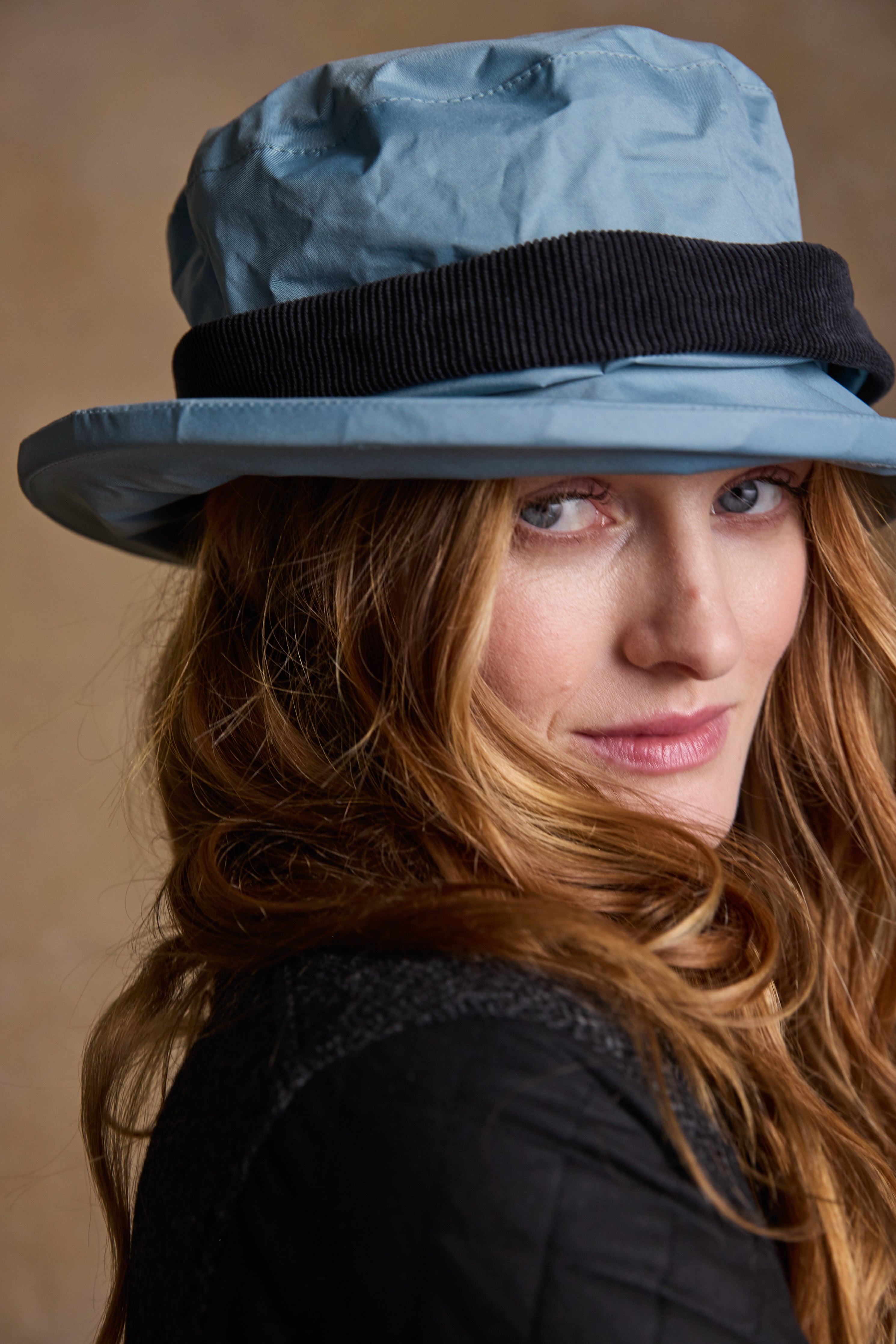 Malvern Waterproof Hat - Smoke Blue