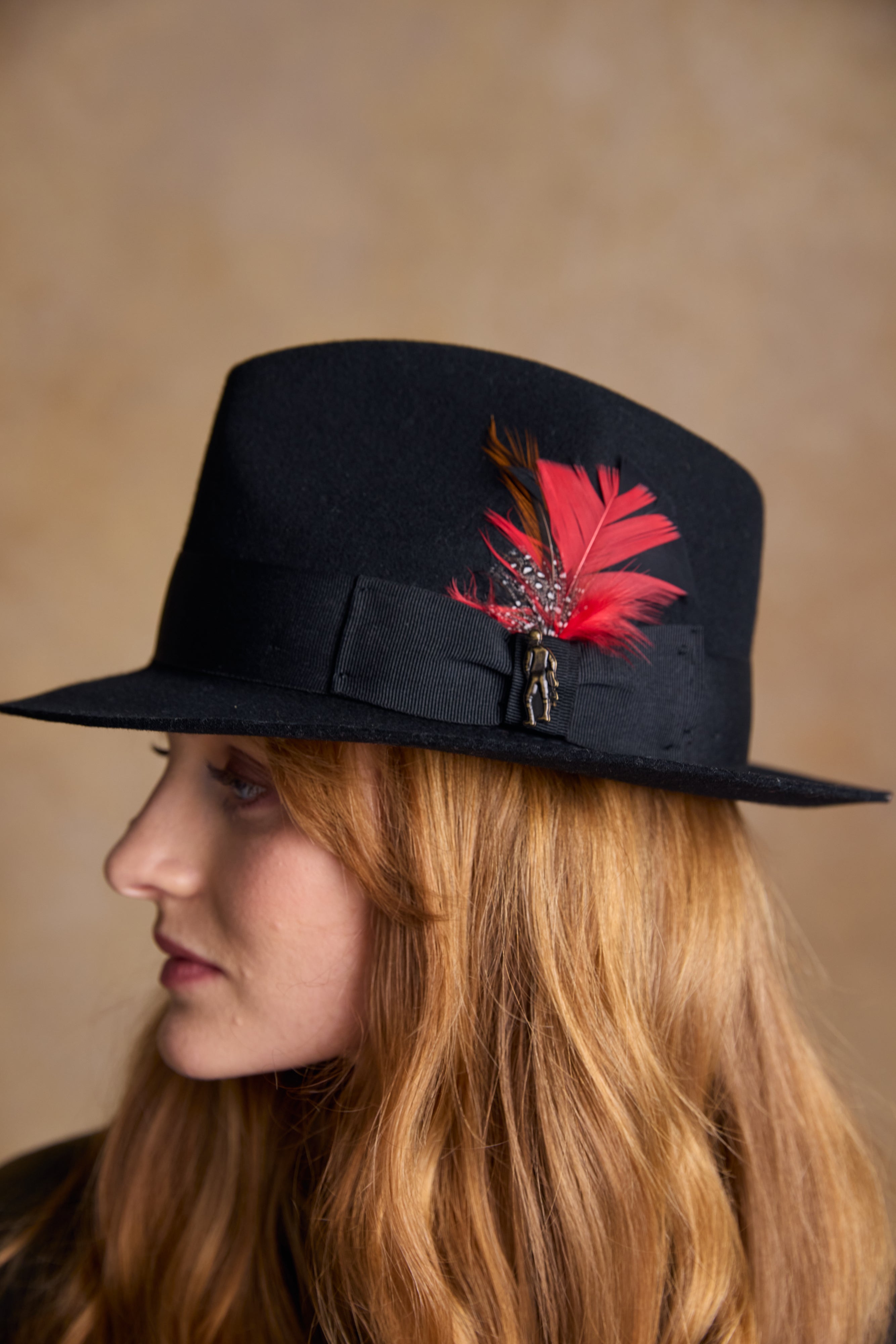 Kildare Felt Trilby Hat - Black