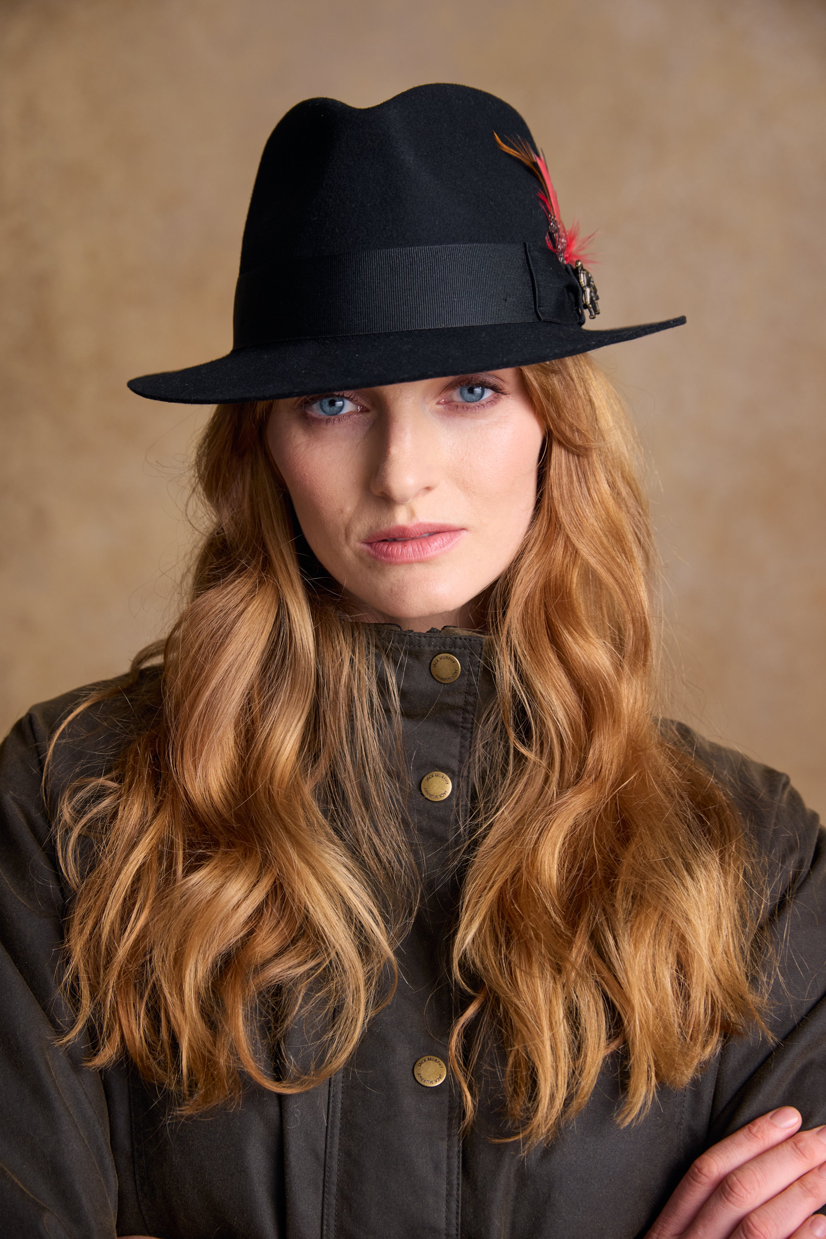 Kildare Felt Trilby Hat - Black