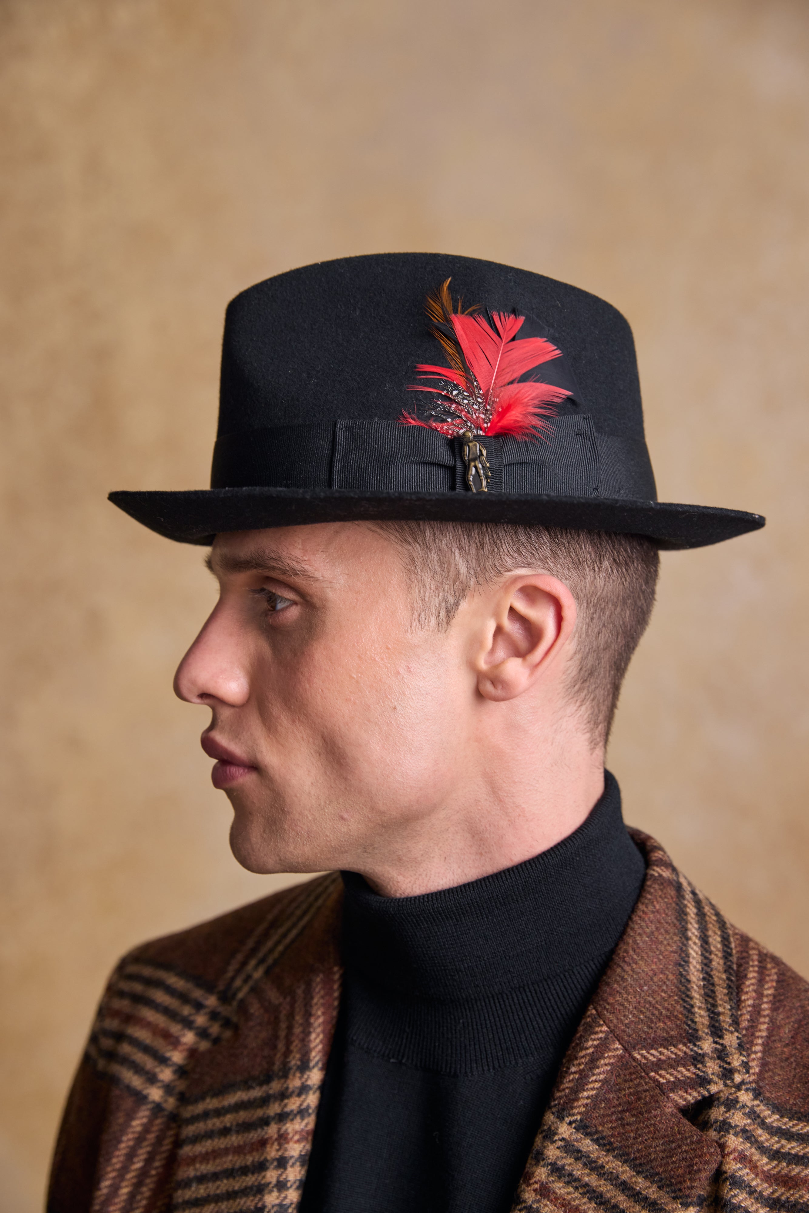 Kildare Felt Trilby Hat - Black