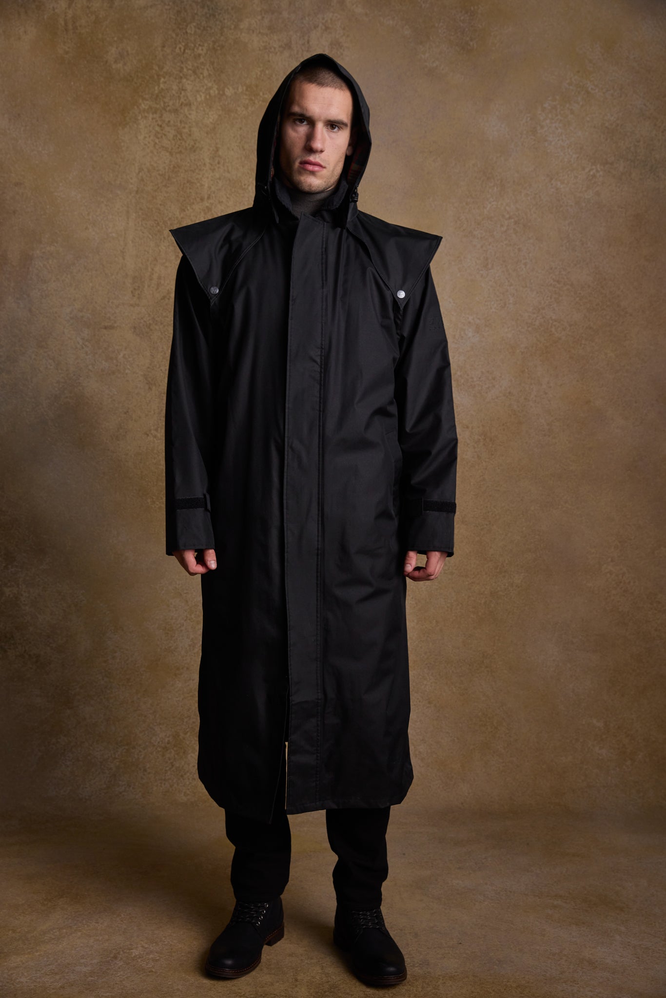 Manteau imperméable Lambourne - Noir