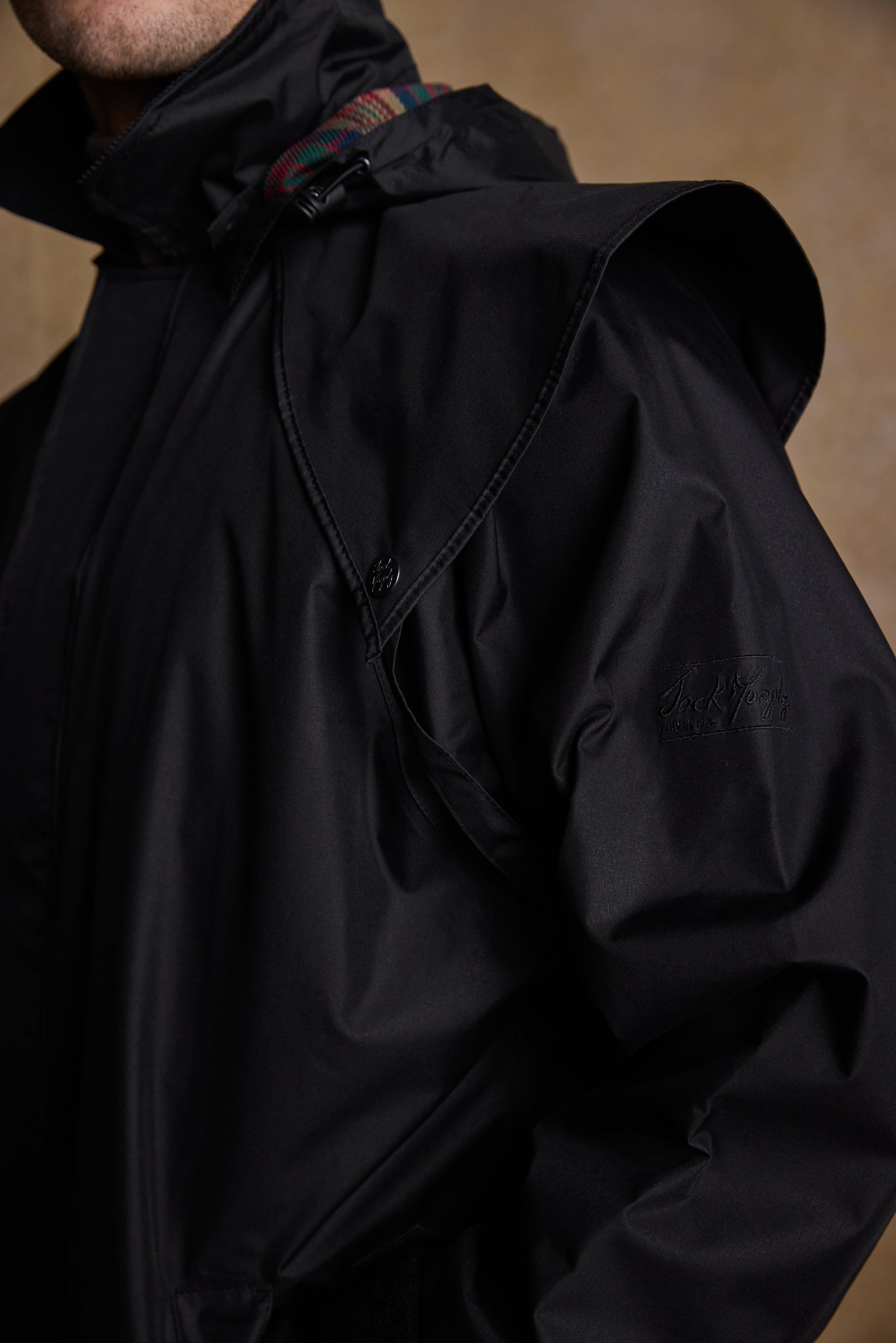 Manteau imperméable Lambourne - Noir