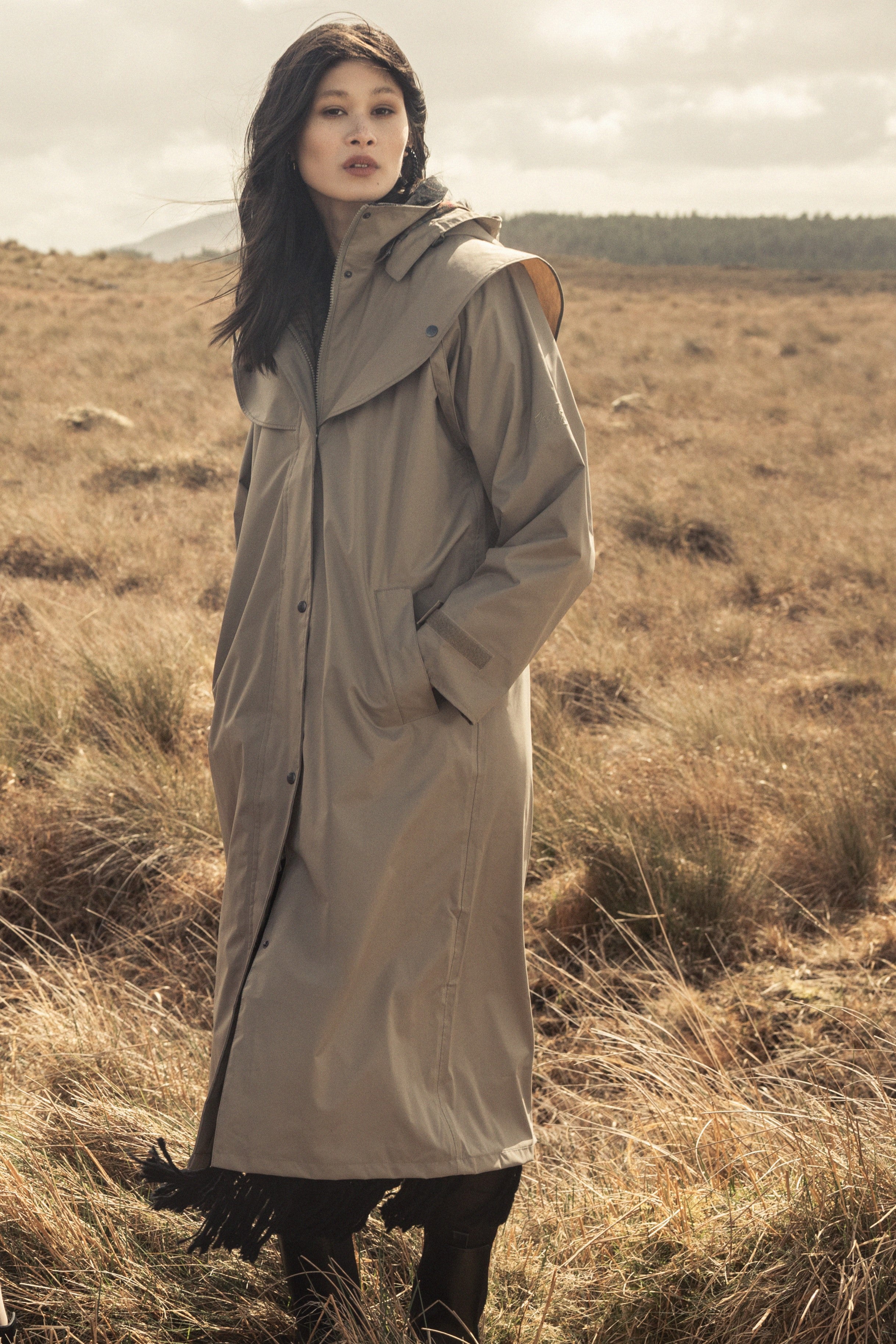 Malvern Waterproof Coat - Chinchilla