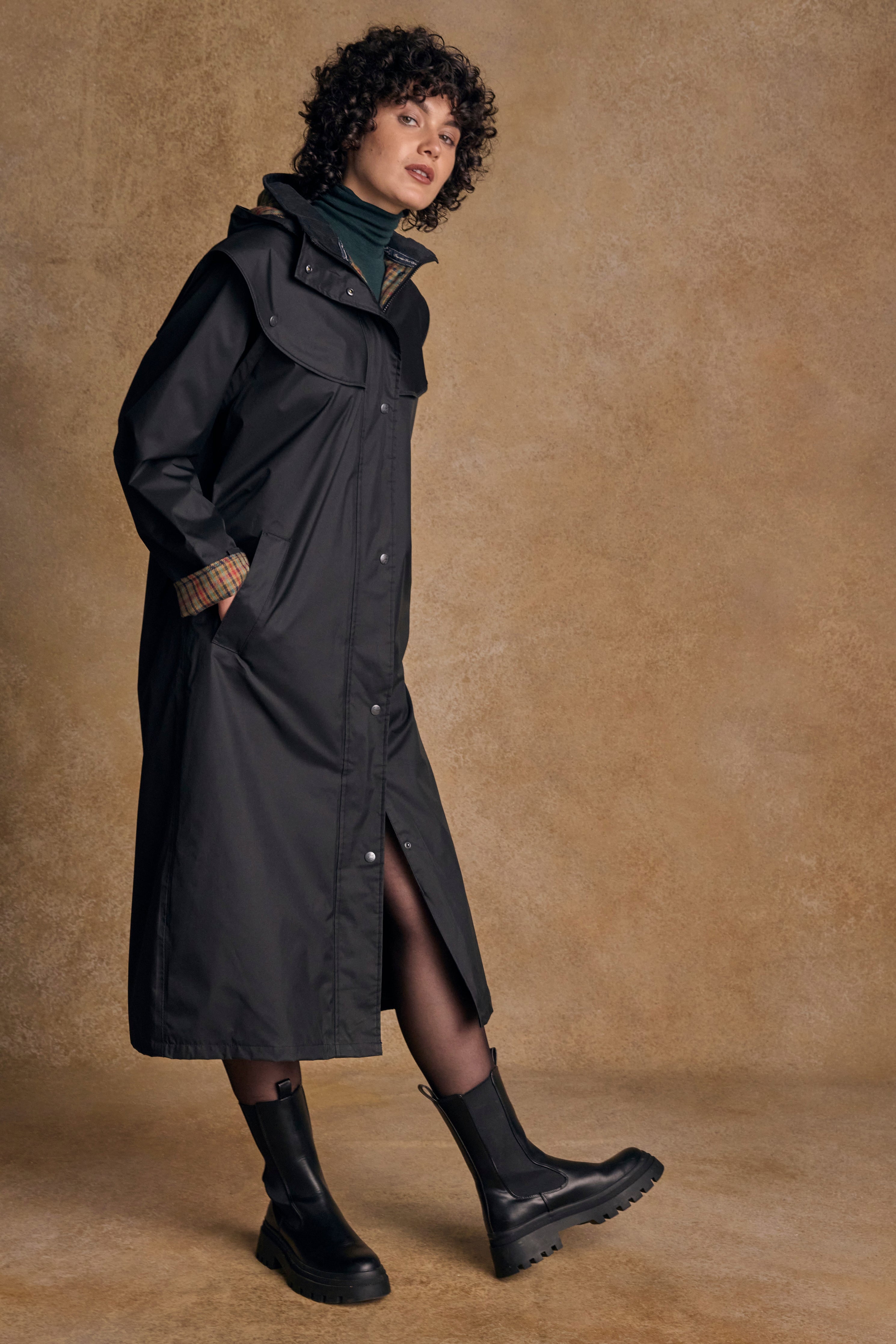 Malvern Waterproof Coat - Black