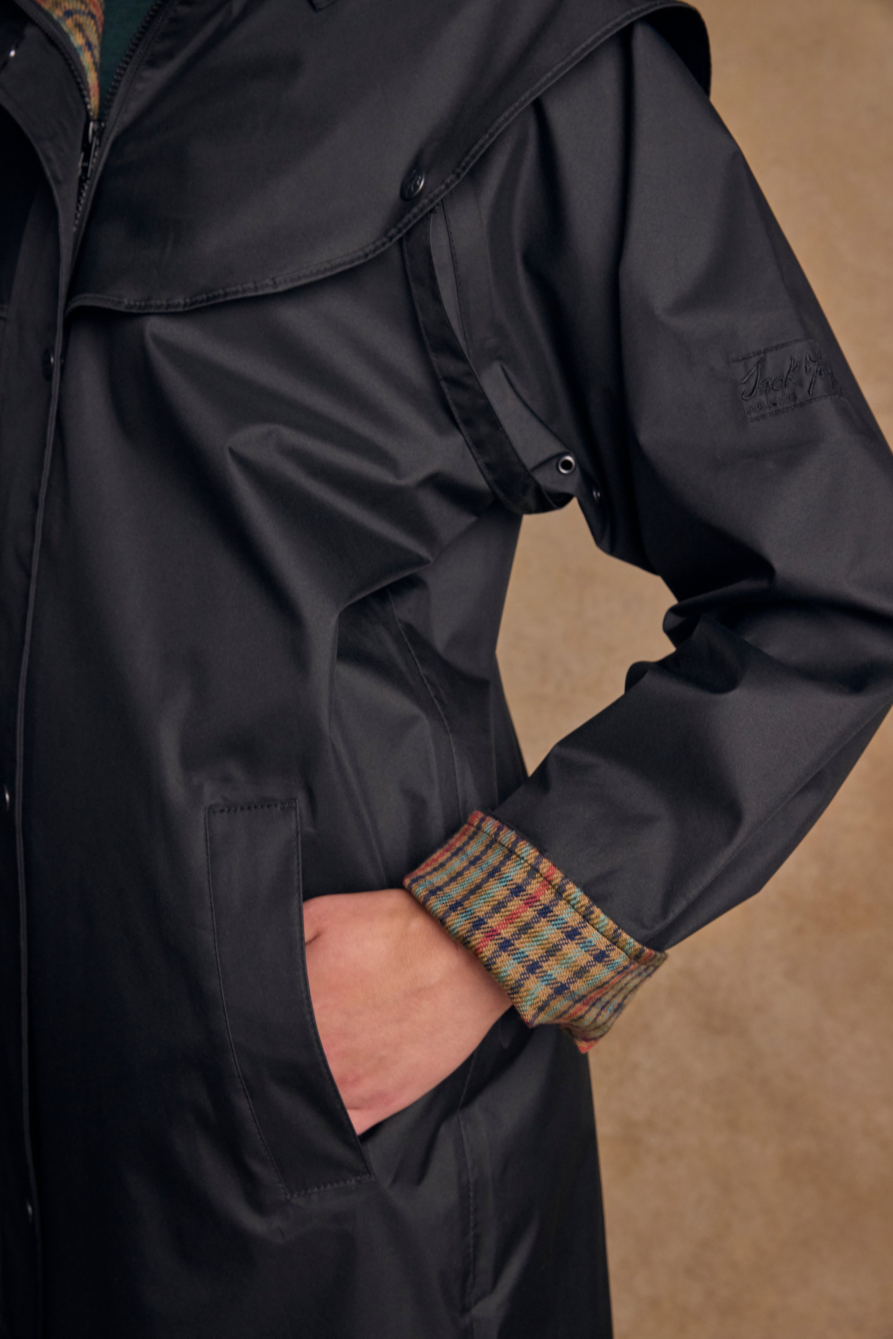 Malvern Waterproof Coat - Black