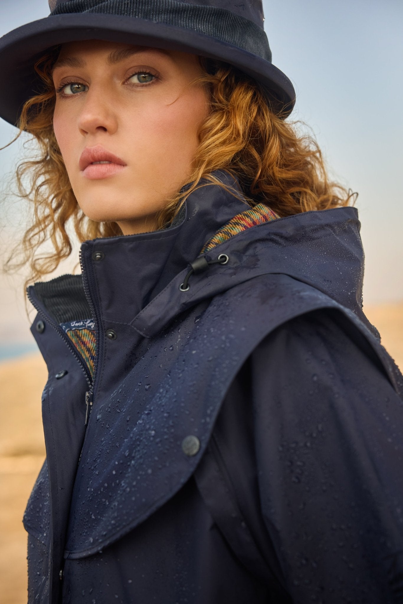 Jack Murphy Clothing - Malvern Waterproof Hat - Navy - Hats