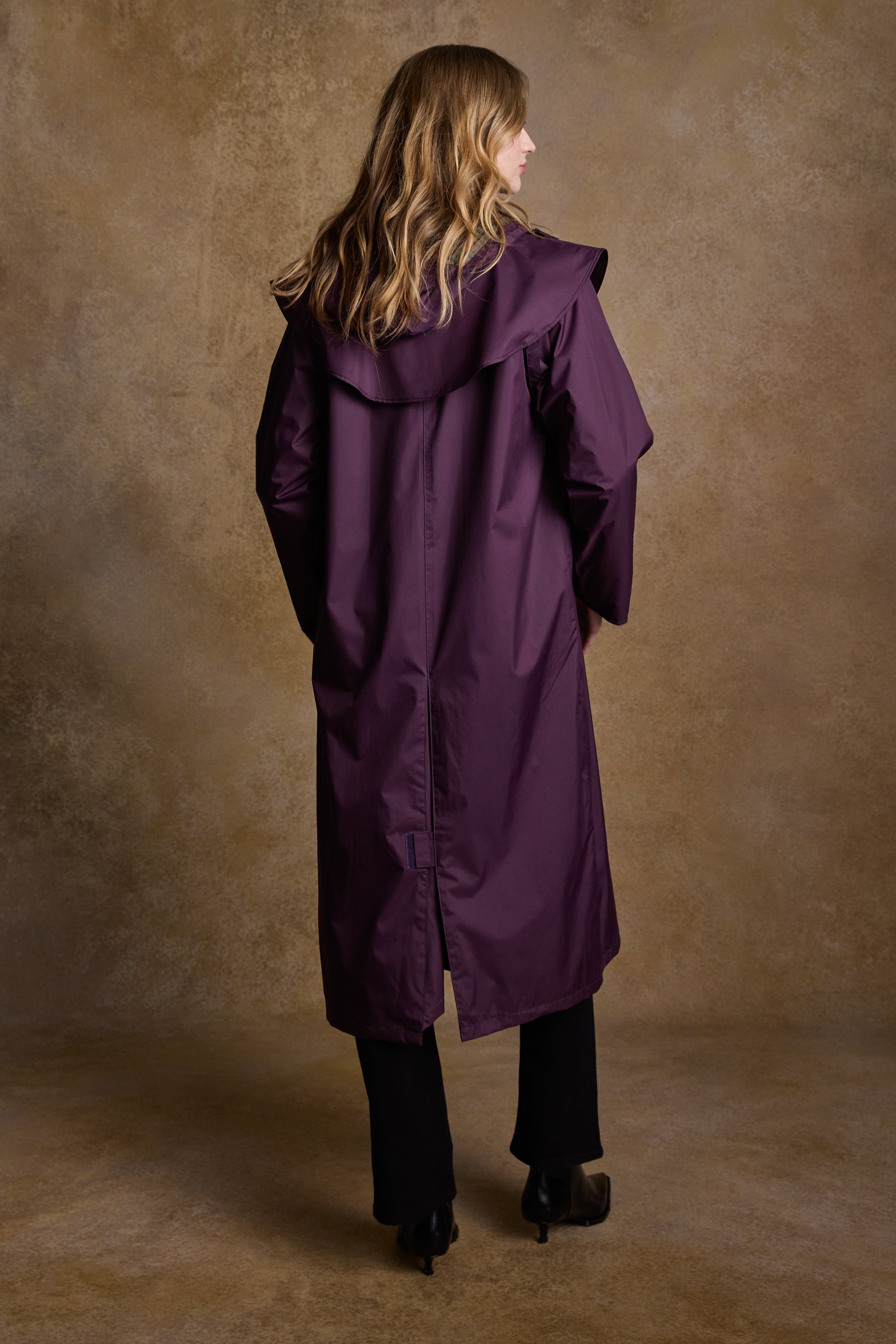 Malvern Waterproof Coat - Blackberry