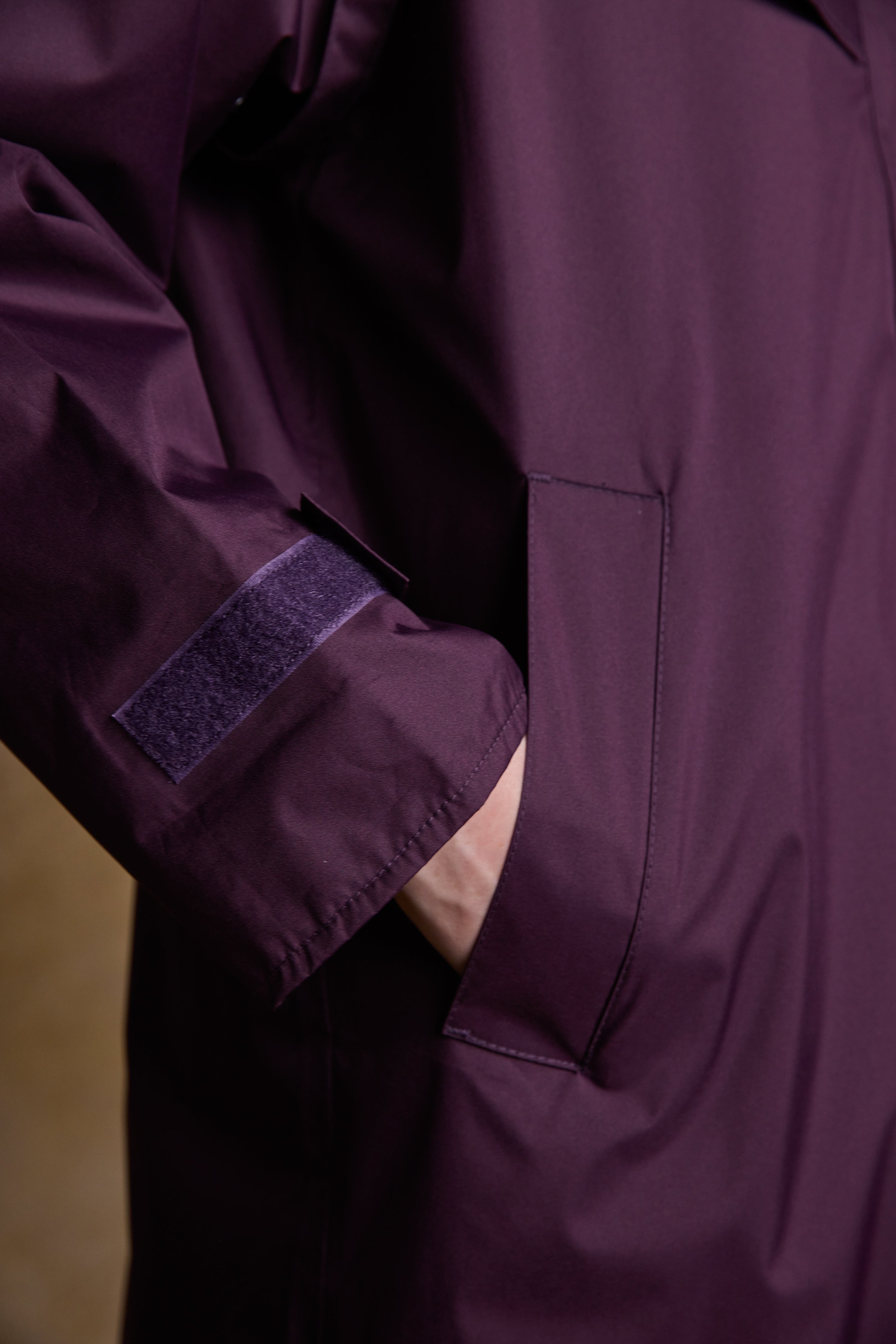 Malvern Waterproof Coat - Blackberry