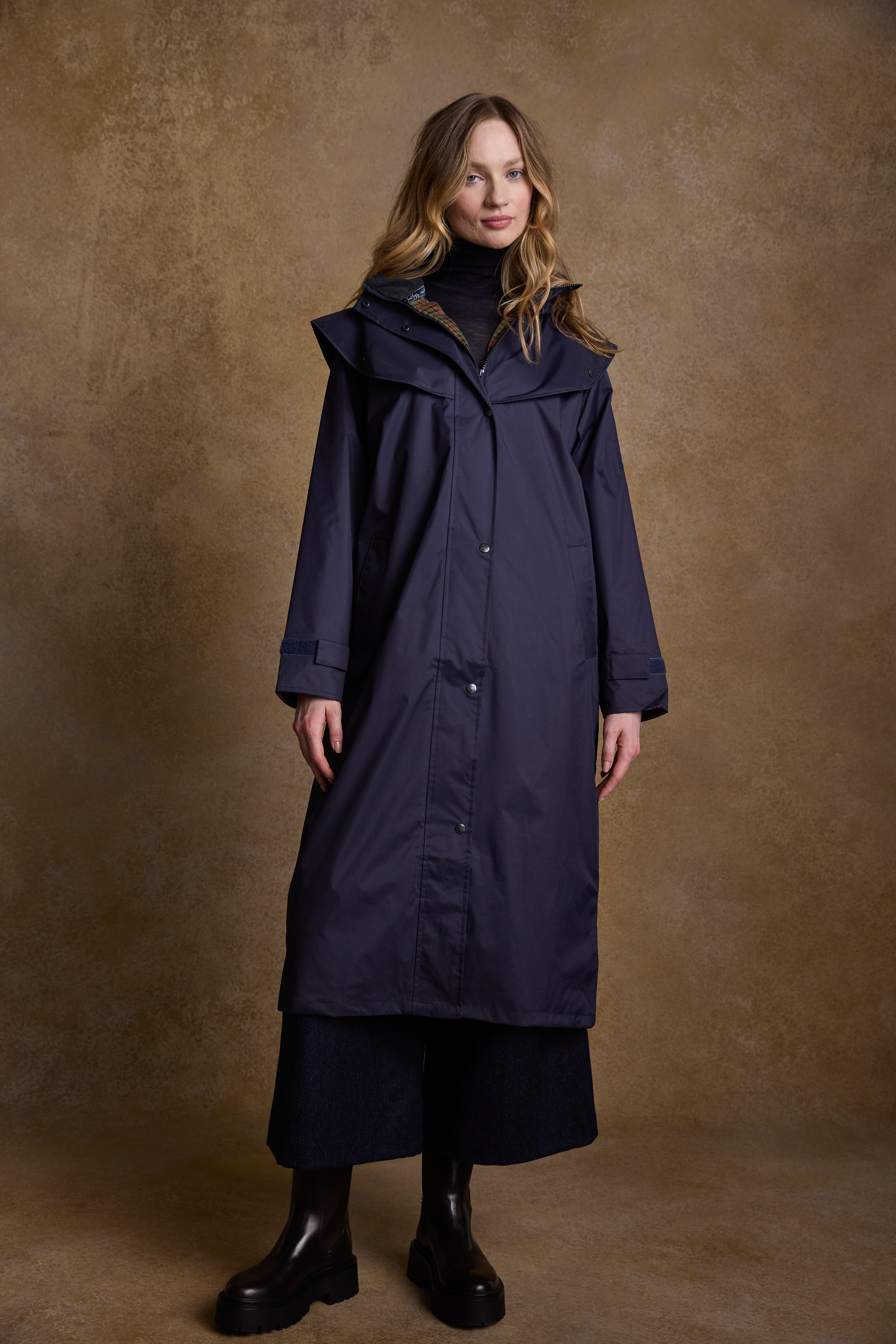 Malvern Waterproof Coat - Navy