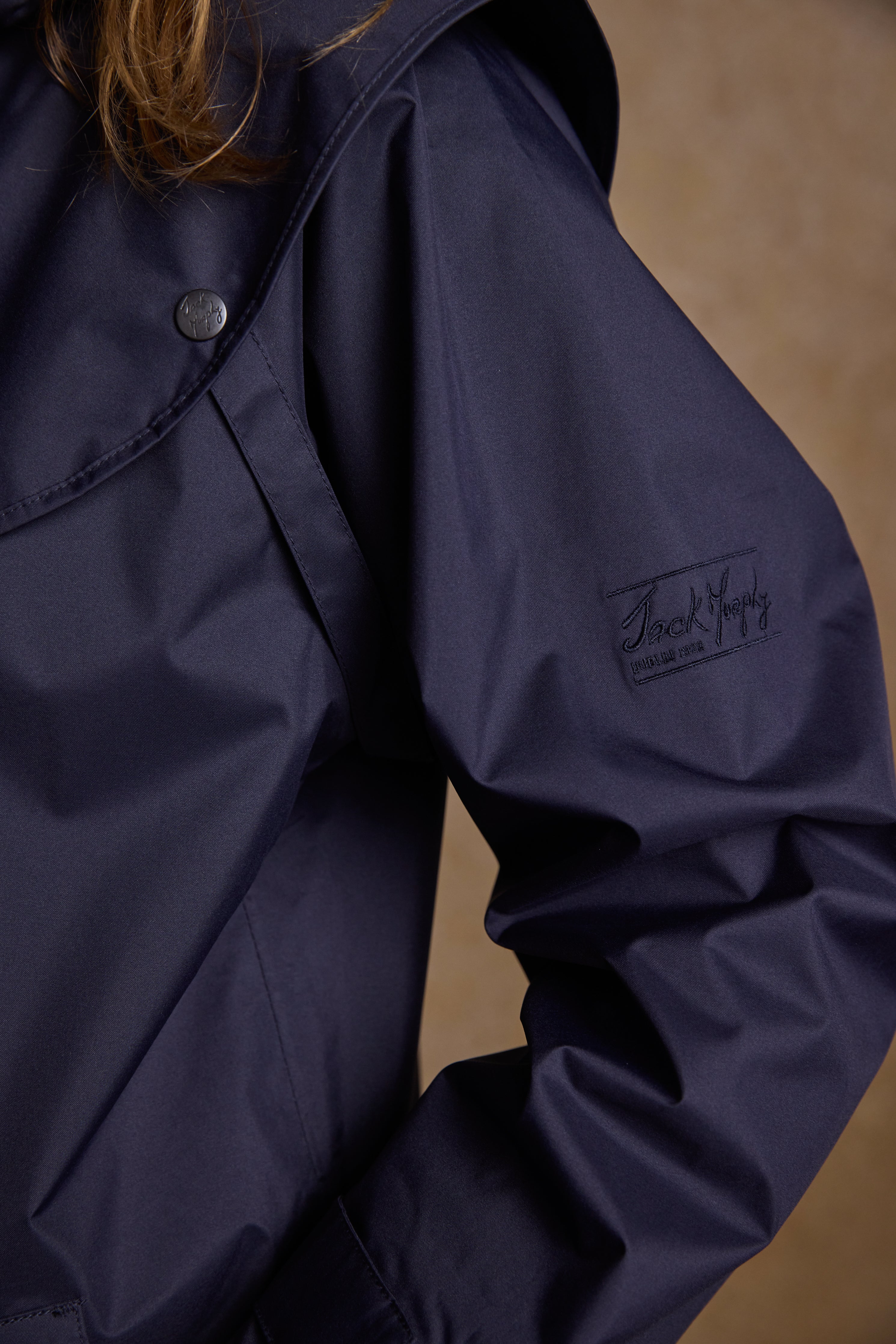 Malvern Waterproof Coat - Navy