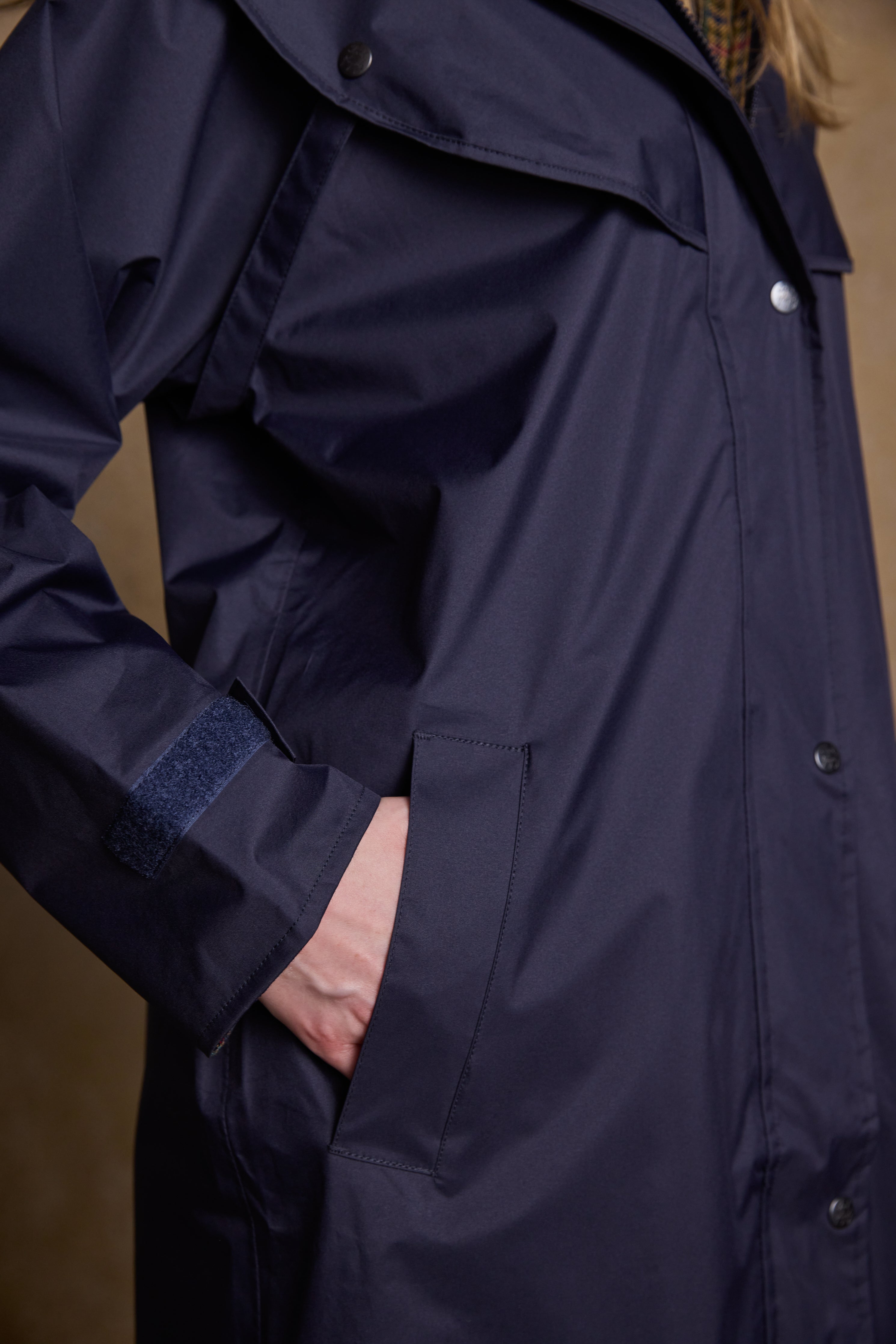 Malvern Waterproof Coat - Navy