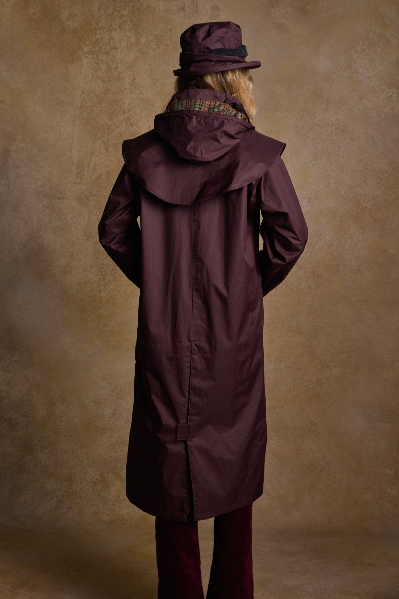 Jack Murphy Ireland - Malvern Waterproof Coat - Deep Claret - Waterproof