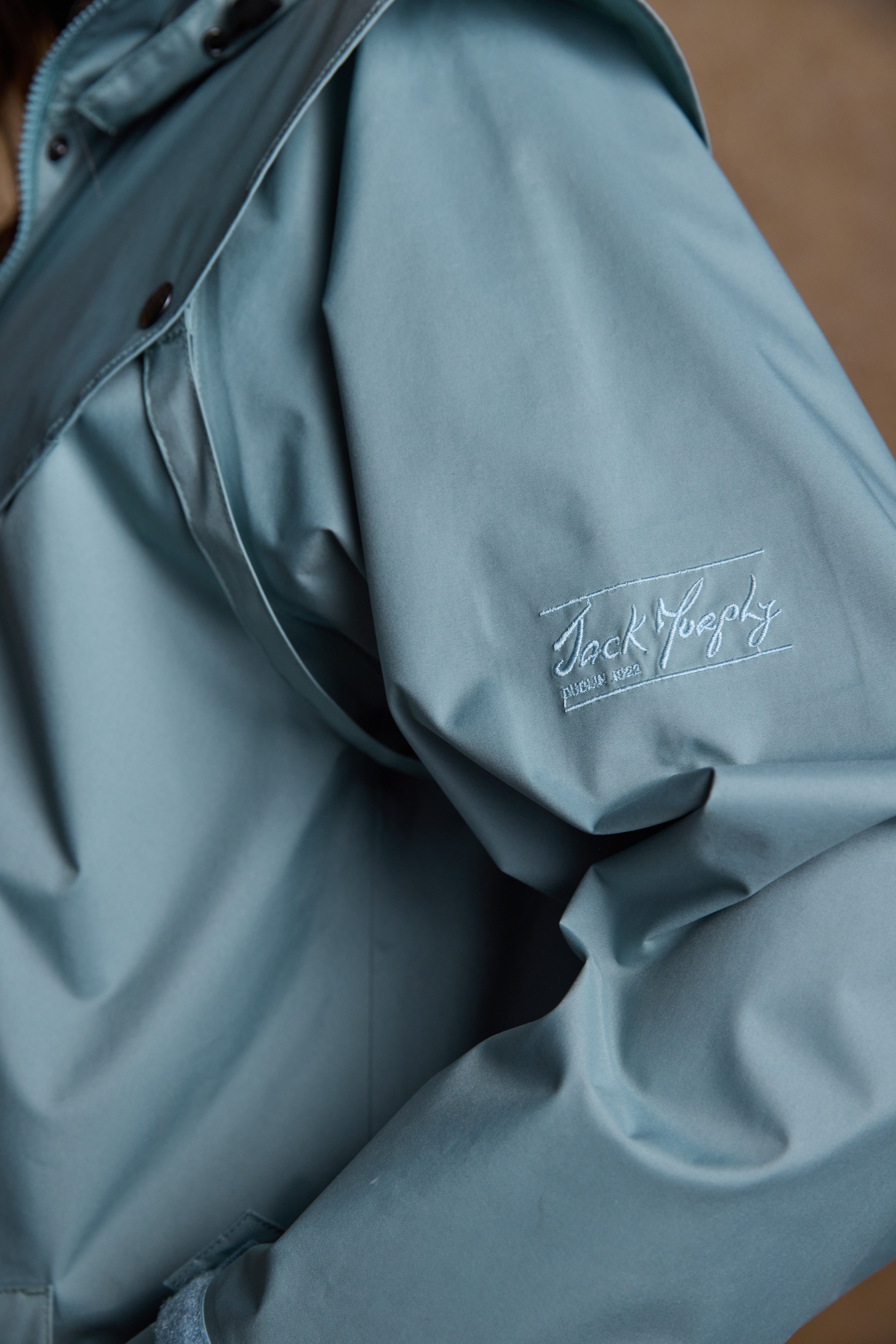 Malvern Waterproof Coat - Smoke Blue