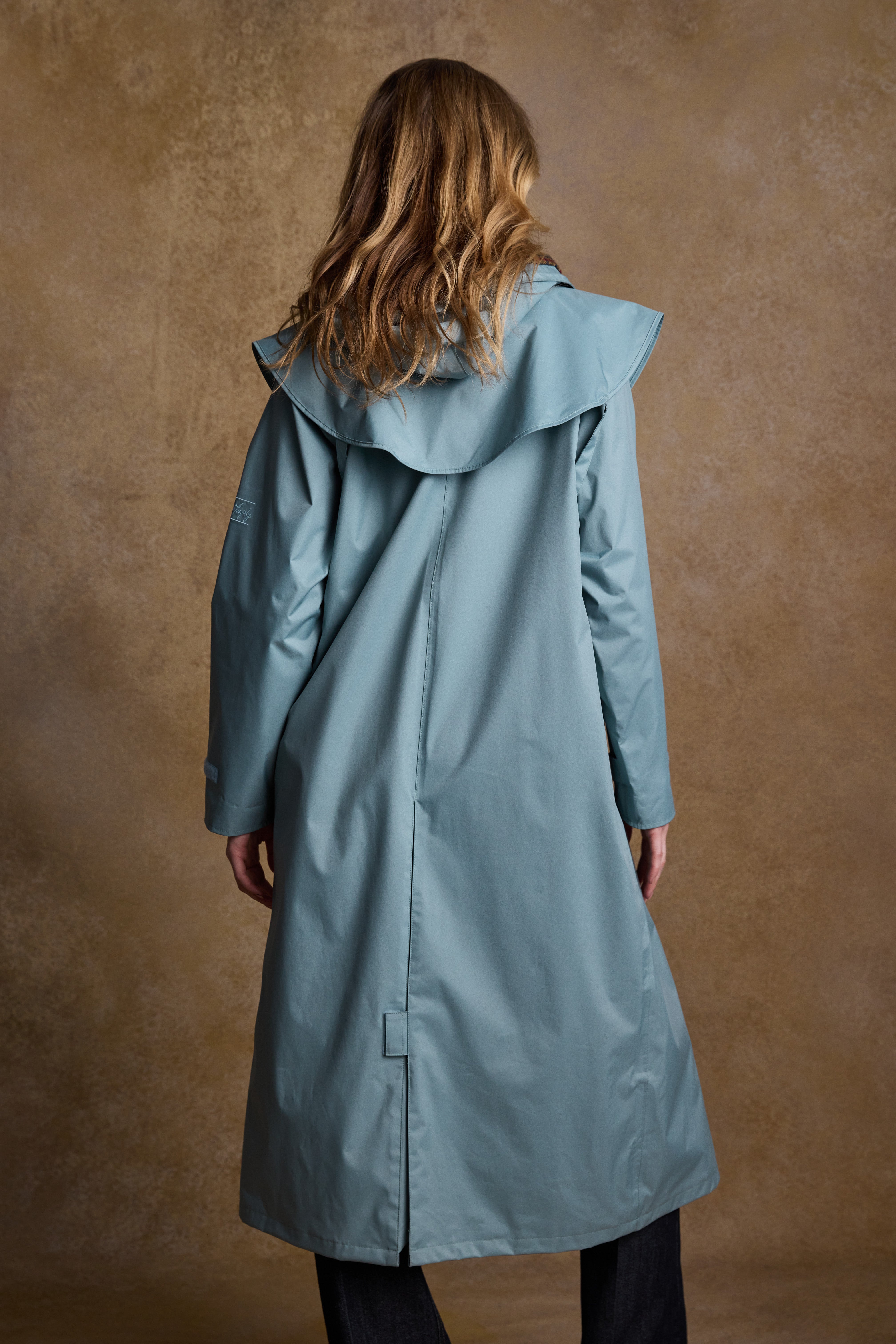 Malvern Waterproof Coat - Smoke Blue