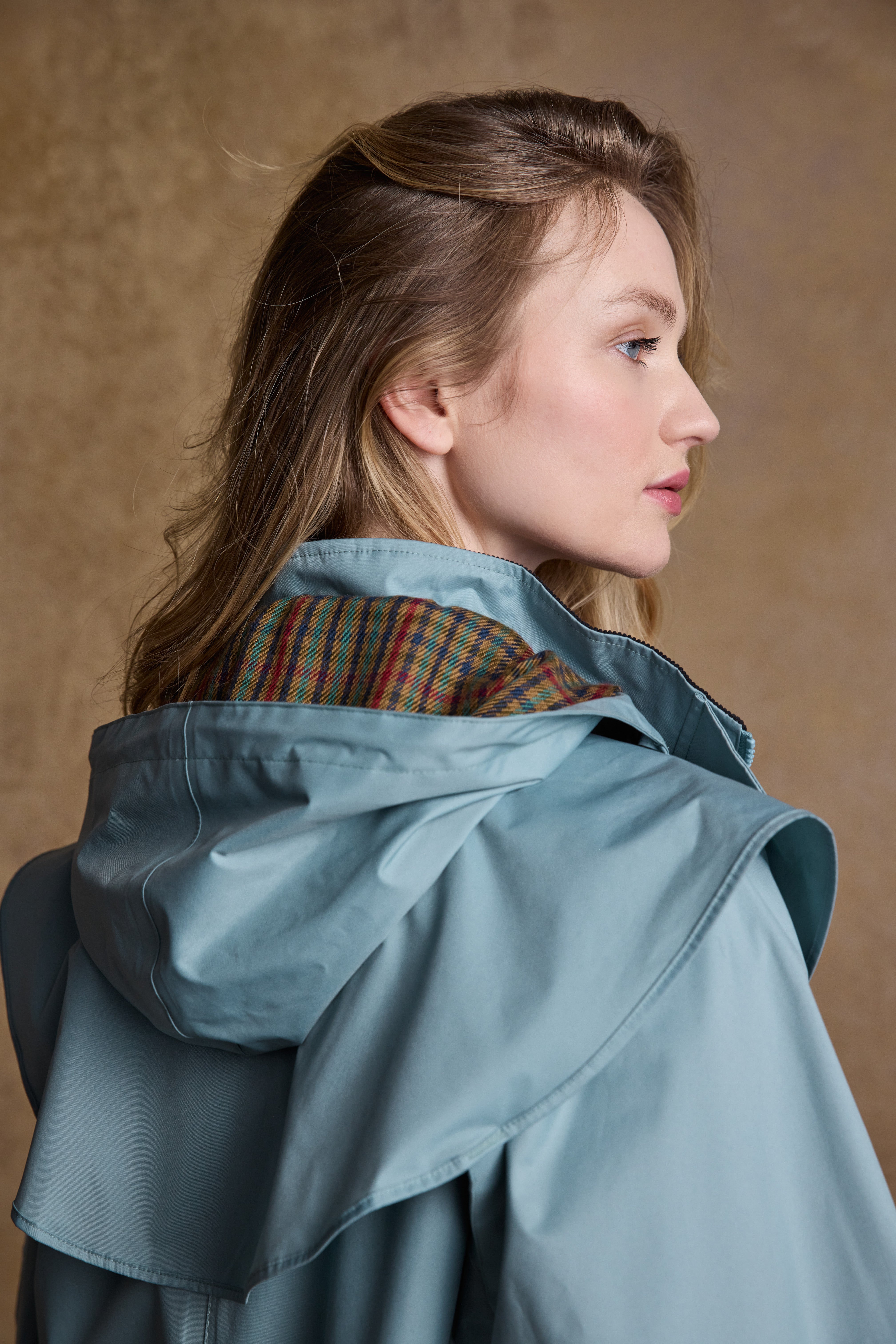 Malvern Waterproof Coat - Smoke Blue