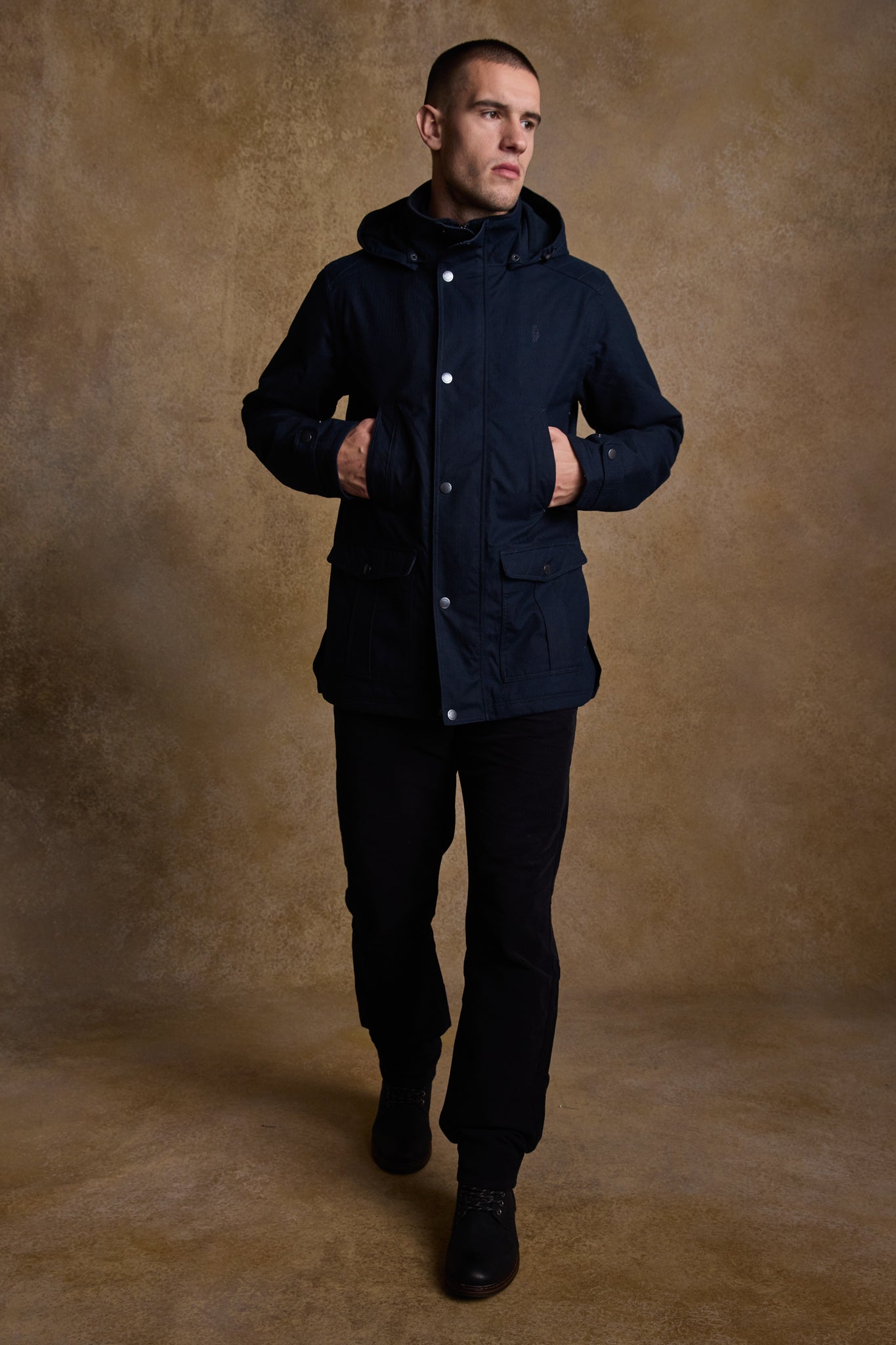 Veste imperméable Michael - Bleu marine