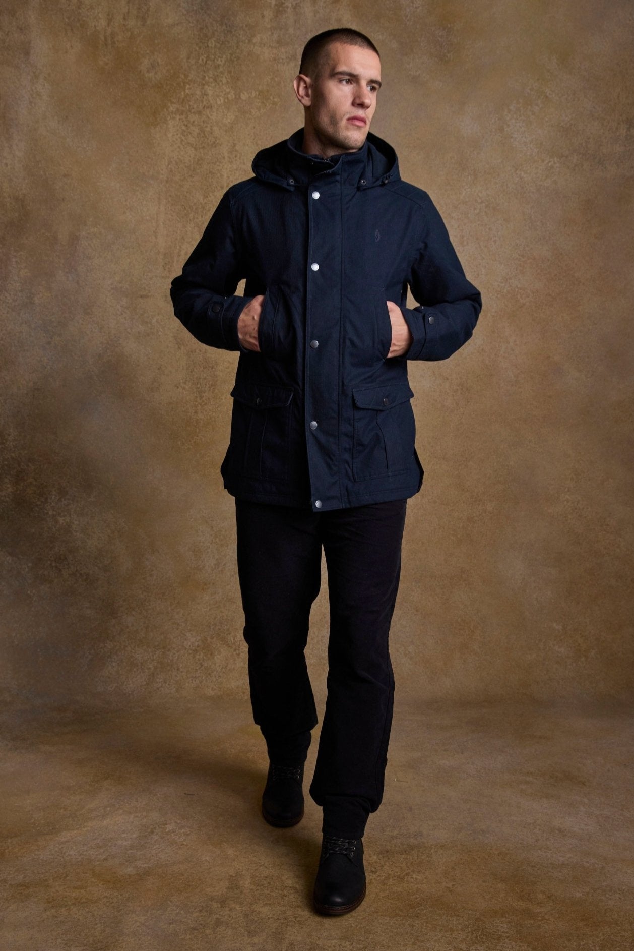 Jack Murphy Ireland - Michael Waterproof Jacket - Navy - Waterproof