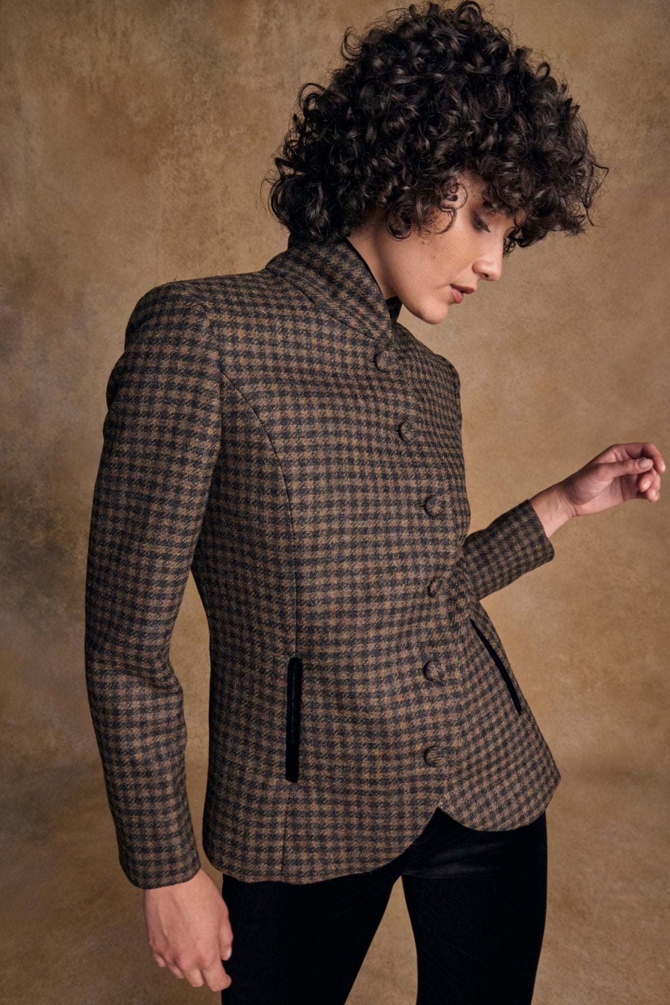 Jack Murphy Ireland - Nicole Tweed Jacket - Earth Check - Tweed