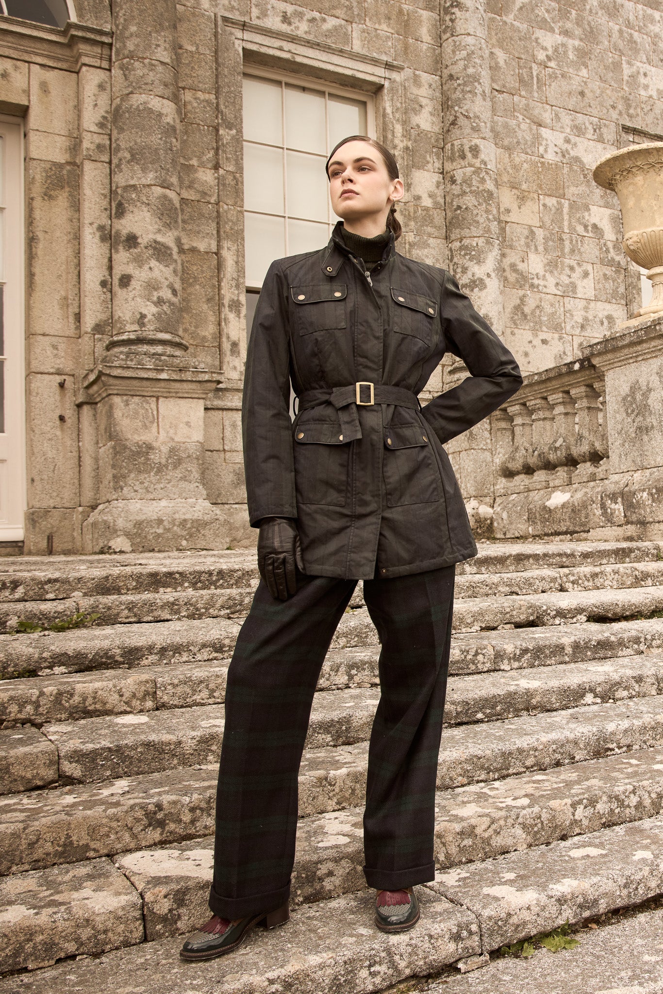 Orla Wachsjacke – Blackwatch