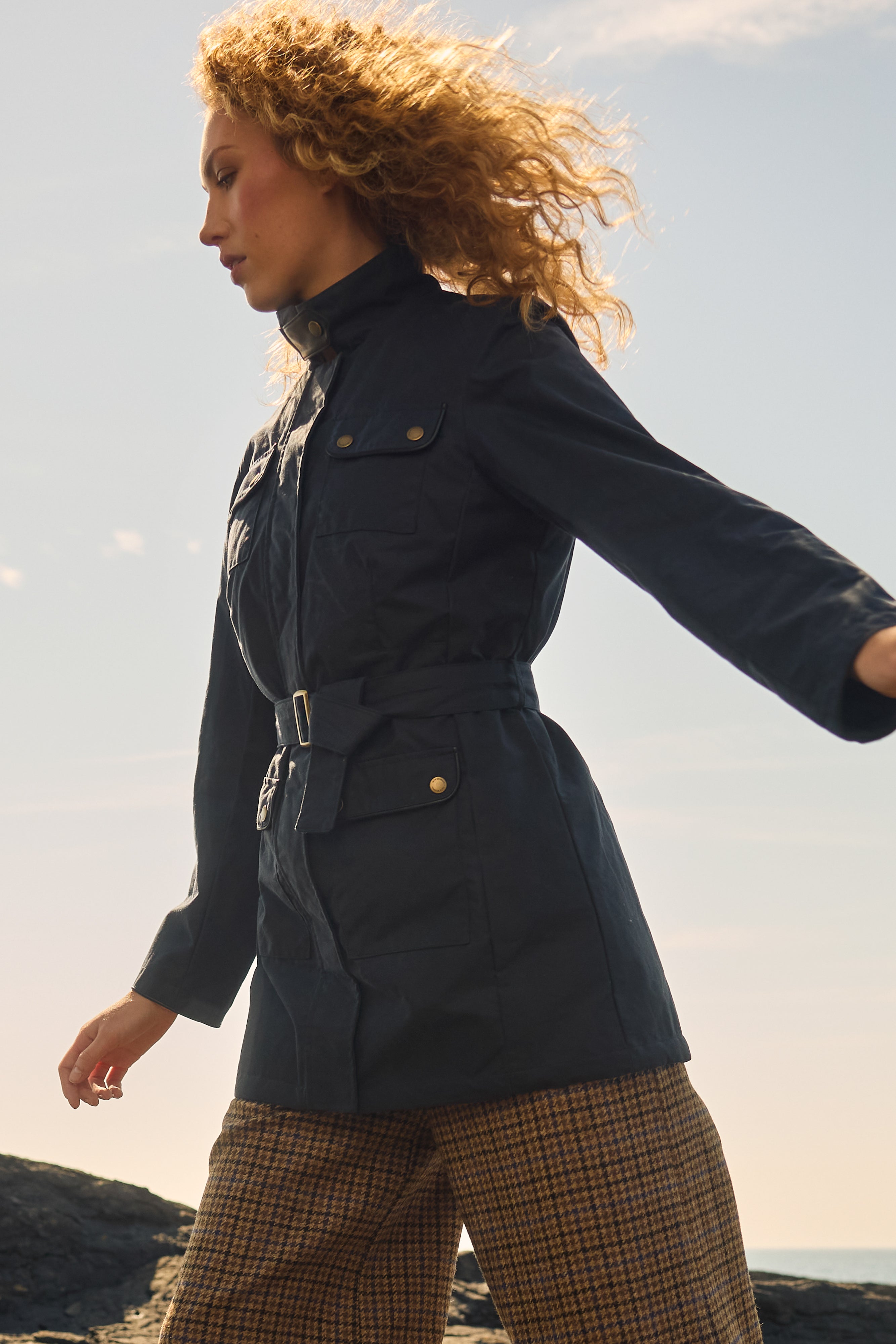 Orla Wachsjacke - Blackwatch