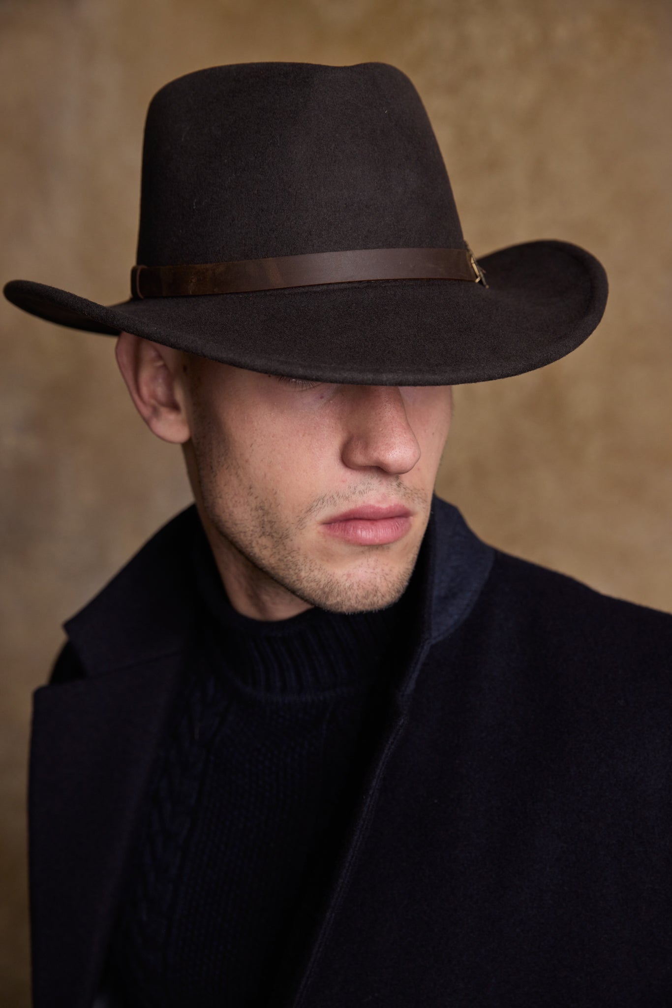 Chapeau Boston - Marron