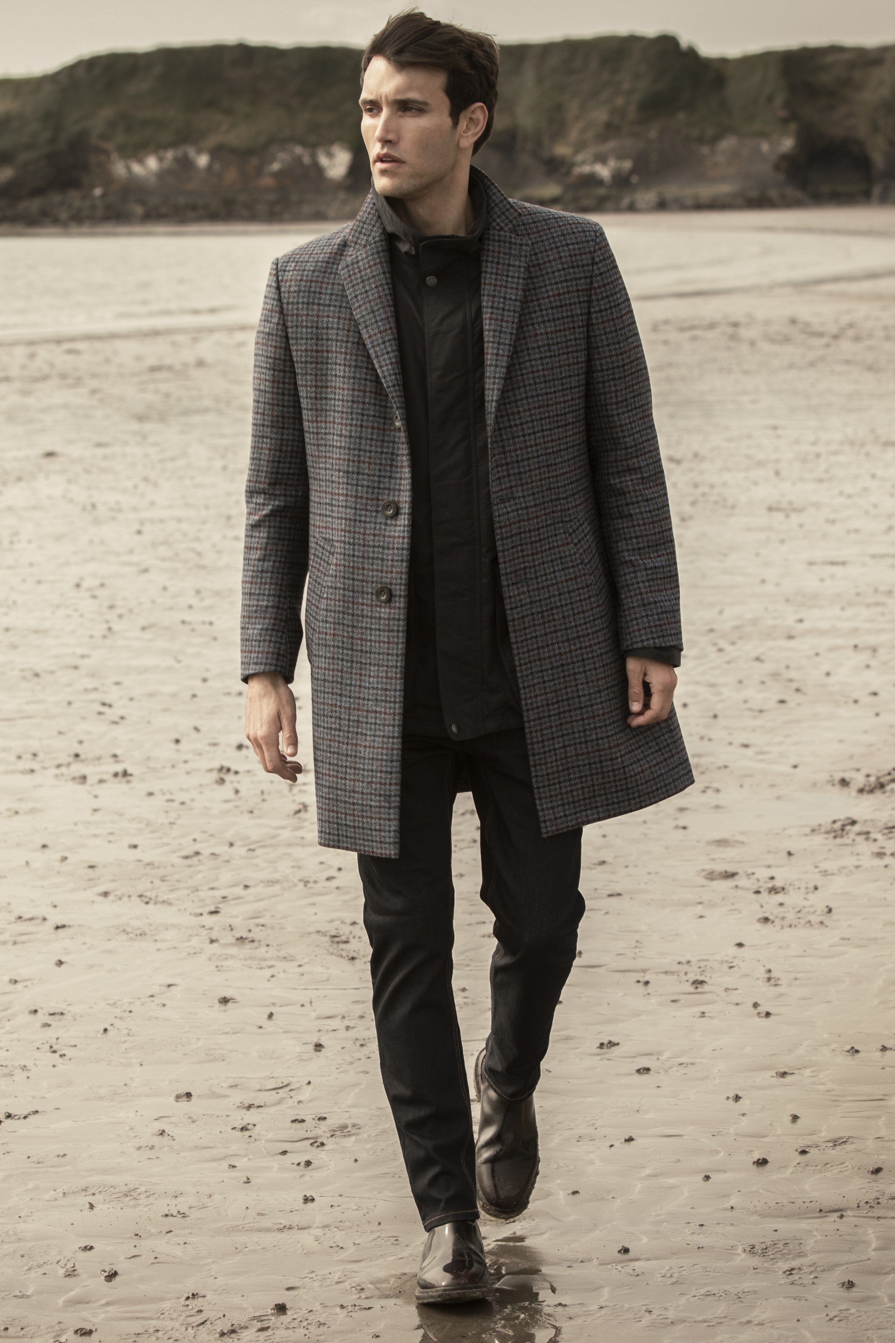 Mens wool coats ireland on sale