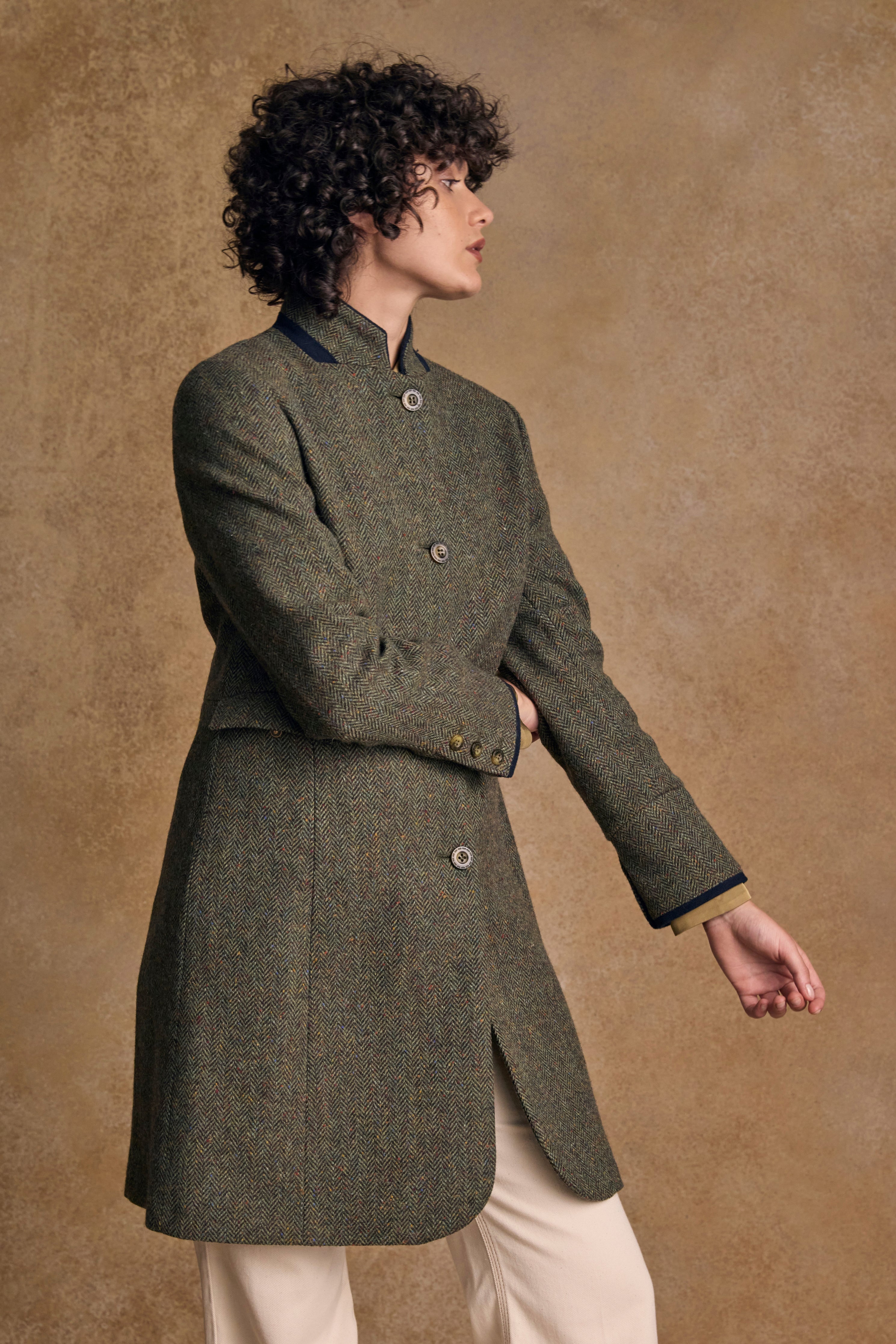 Irish tweed coat ladies sale