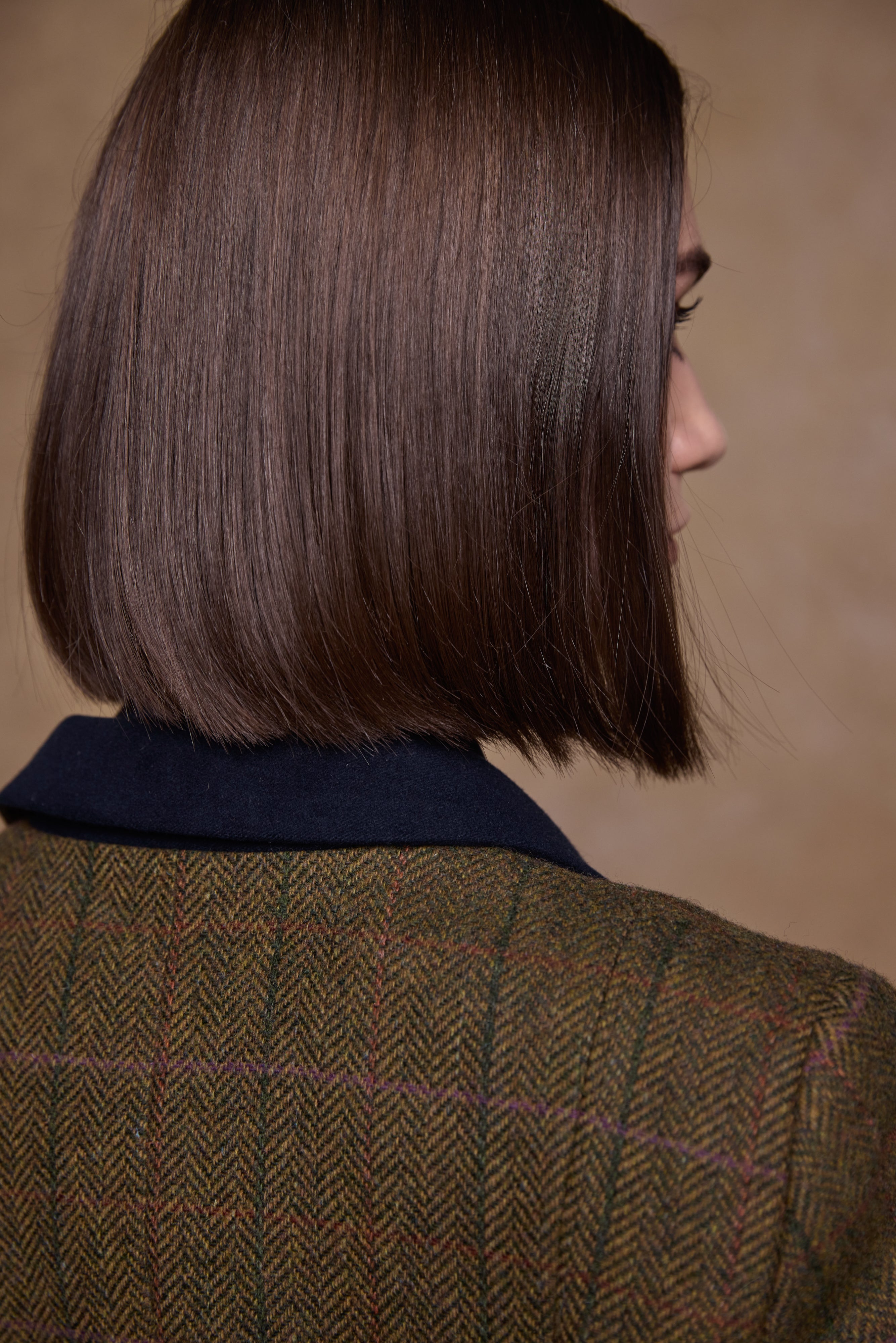 Sasha Tweed Jacket - Woodland Check