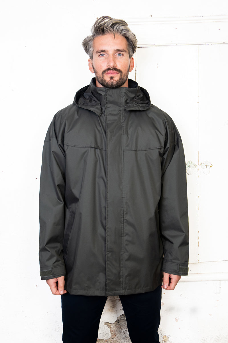 Kingston Waterproof Jacket - Olive - Jack Murphy Ireland