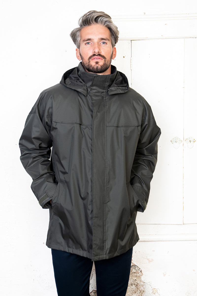 Kingston Waterproof Jacket - Olive - Jack Murphy Ireland