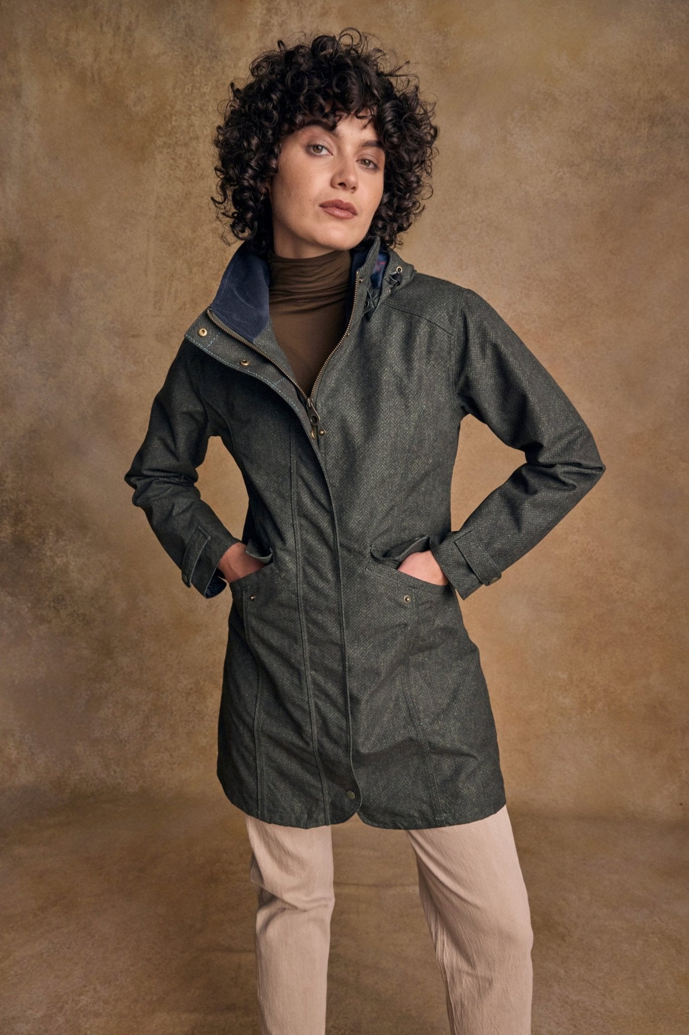 Jack Murphy Ireland - Sophia Waterproof Jacket - Green Fields - Waterproof