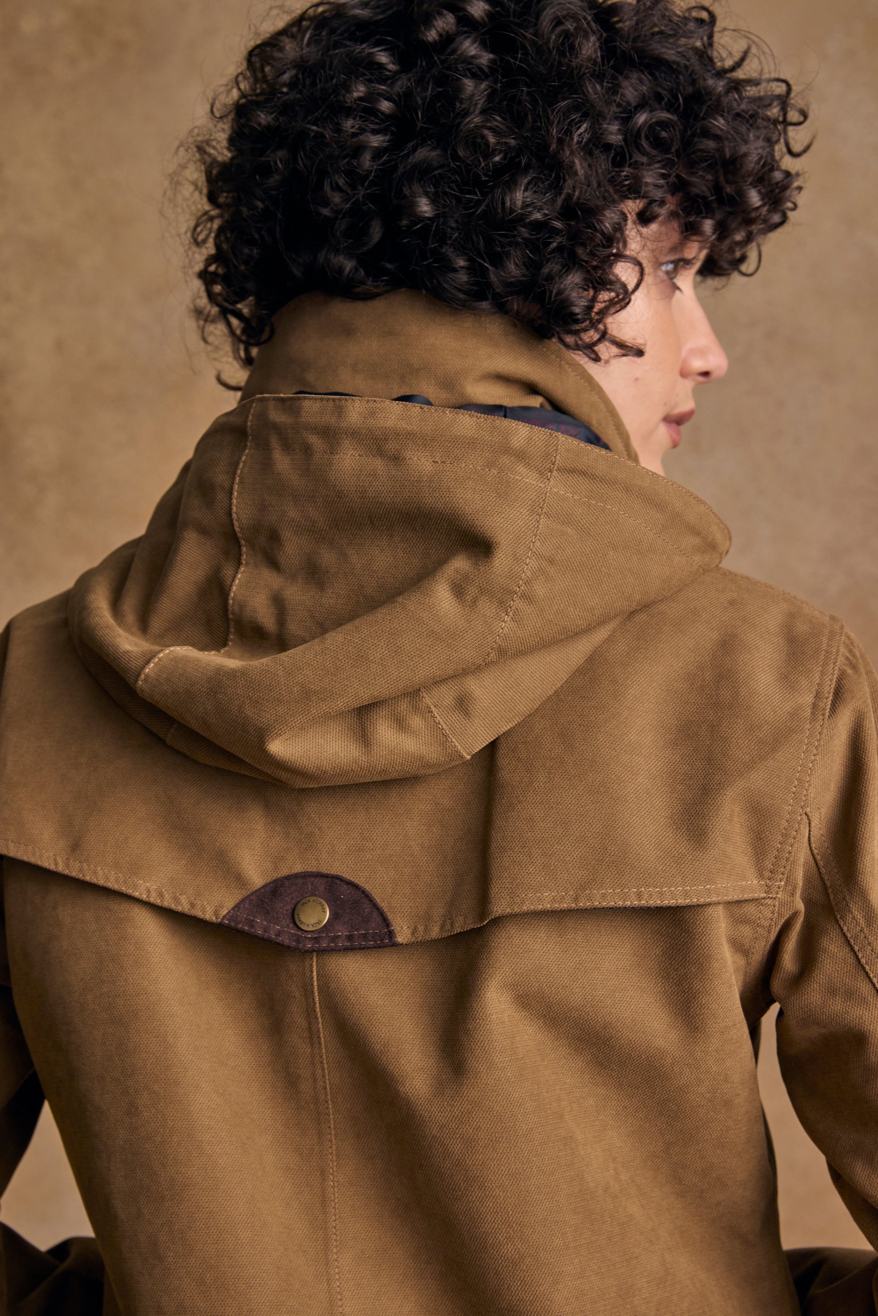 Una Waterproof Jacket - Camel