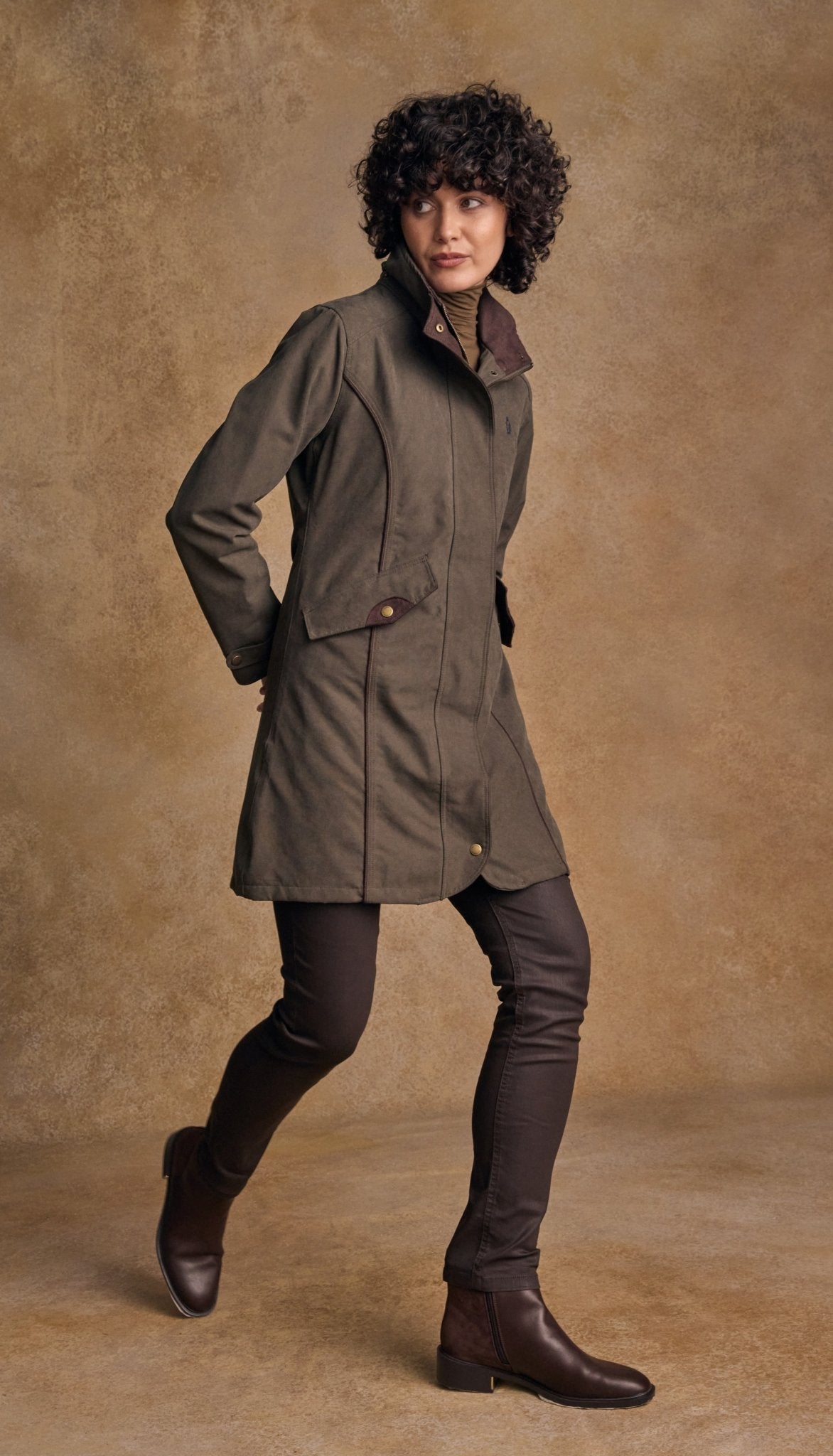 Jack Murphy Ireland - Una Waterproof Jacket - Olive - Waterproof