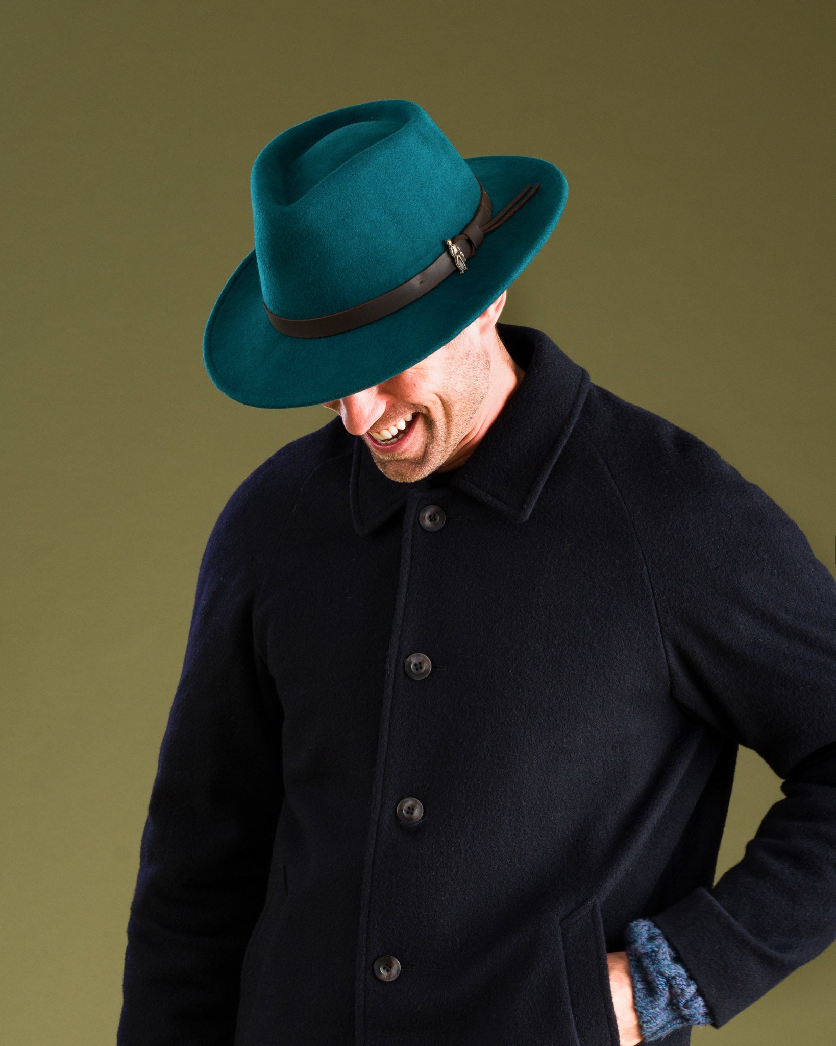 Boston Hat - Teal Green - Jack Murphy Ireland