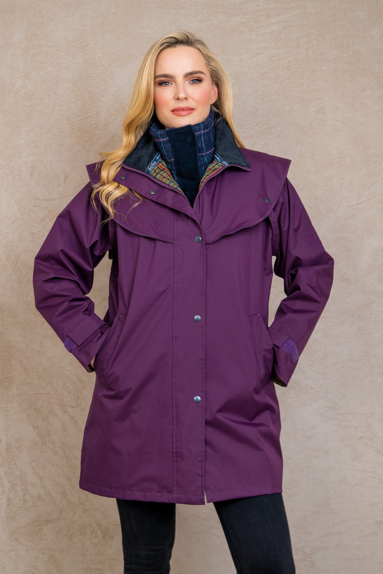 Cotswold Waterproof Jacket - Blackberry - Jack Murphy Ireland