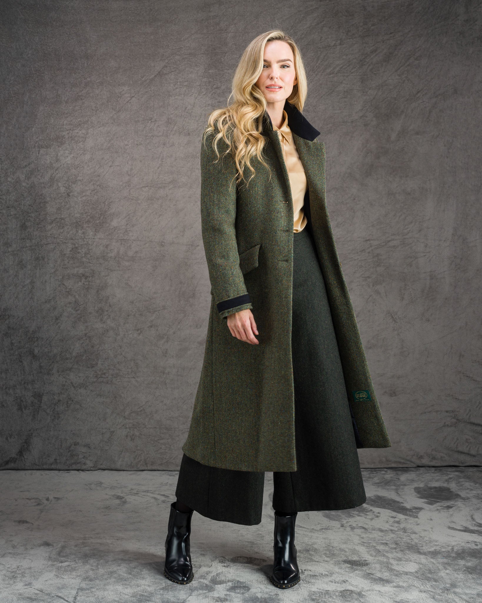 Fran Tweed Coat - Donegal Magee Tweed