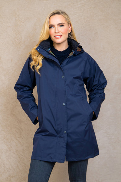 Oxford Waterproof Coat Navy Ultimate Protection Style
